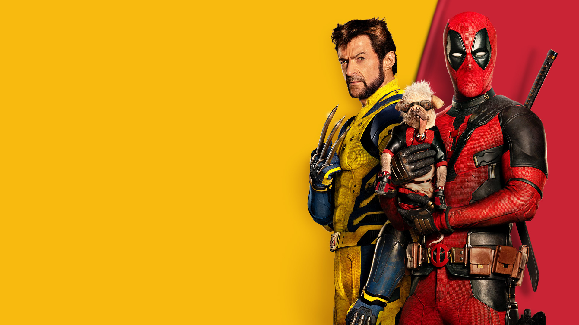 Deadpool & Wolverine HD Wallpaper: Dynamic Duo in Action