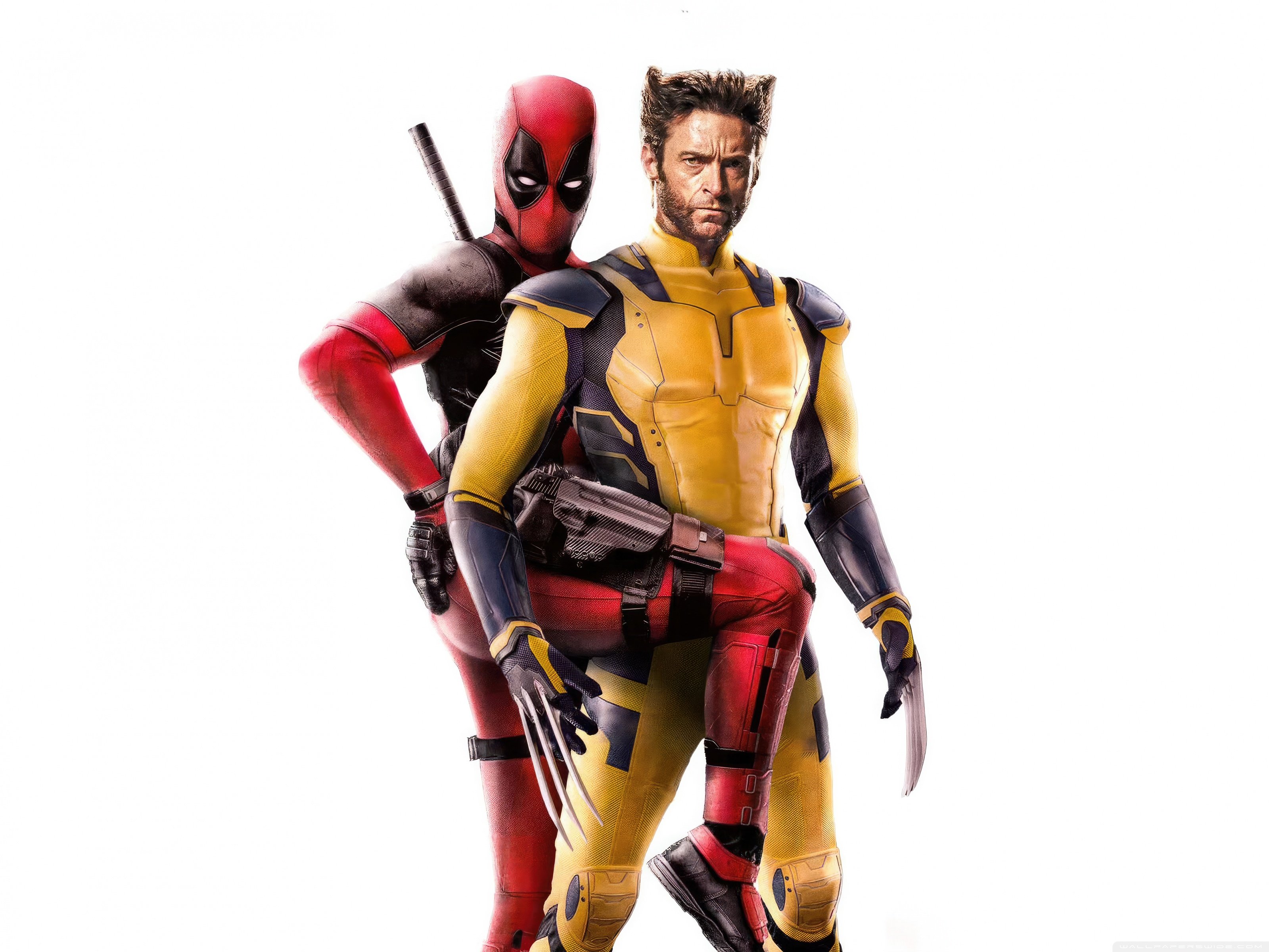Deadpool and Wolverine Desktop HD Wallpaper