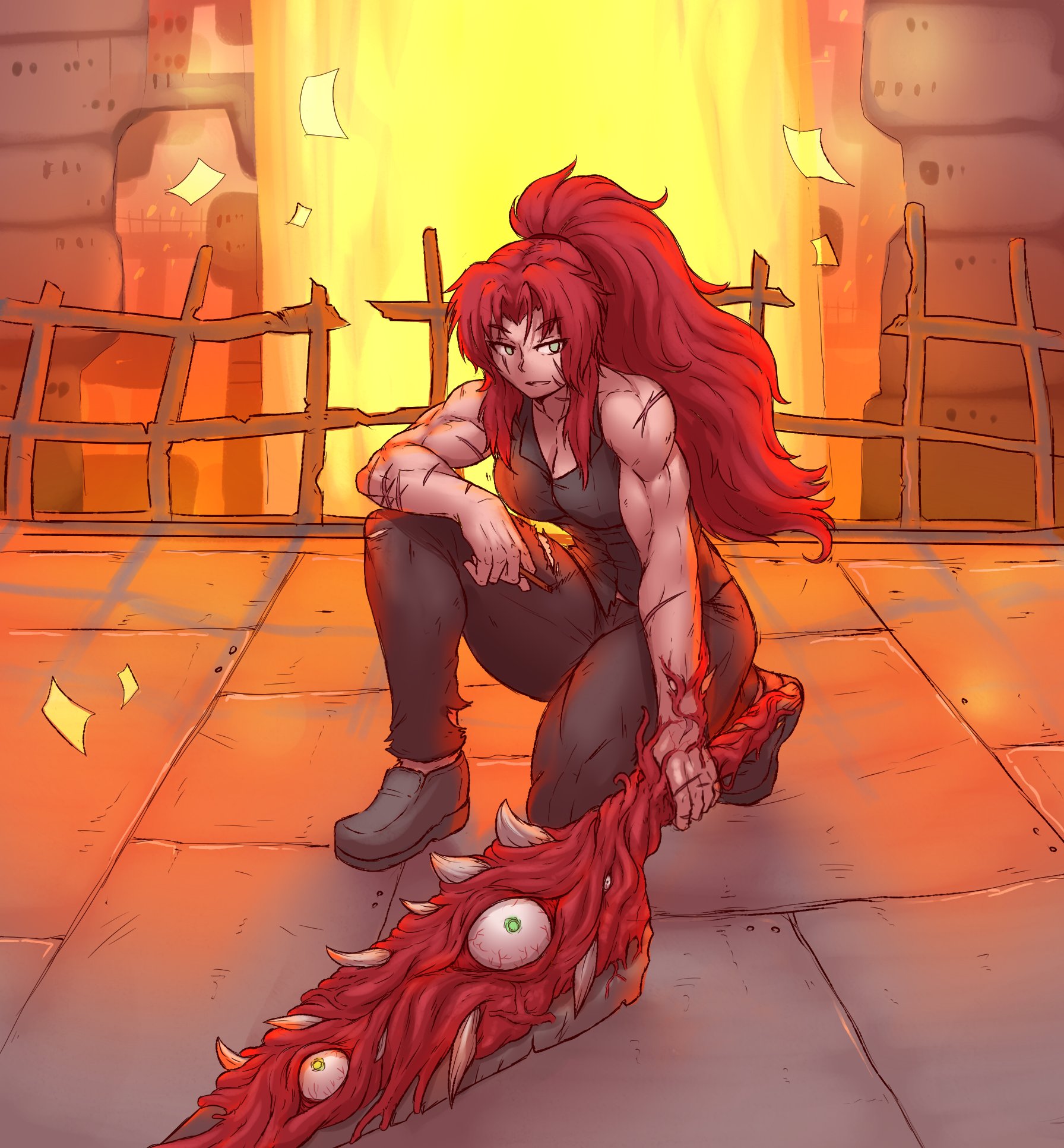 The Red Mist Gebura (Project Moon)