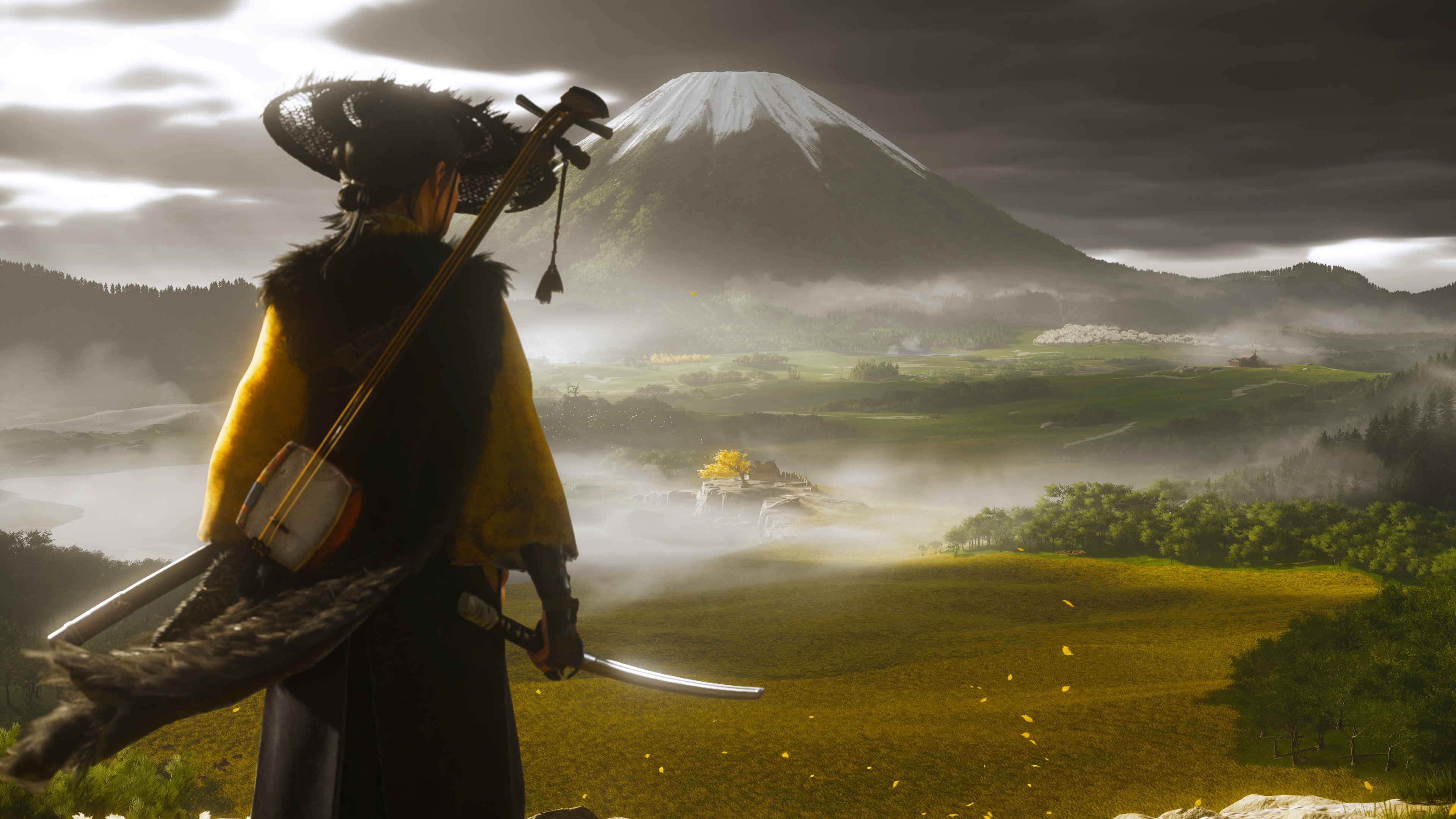 PlayStation UK's beautiful. I've looked at Ghost of Yōtei 4K screenshots for 5 hours now