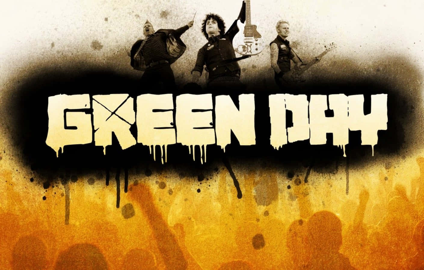 Download Punk Rock Band Green Day Wallpaper