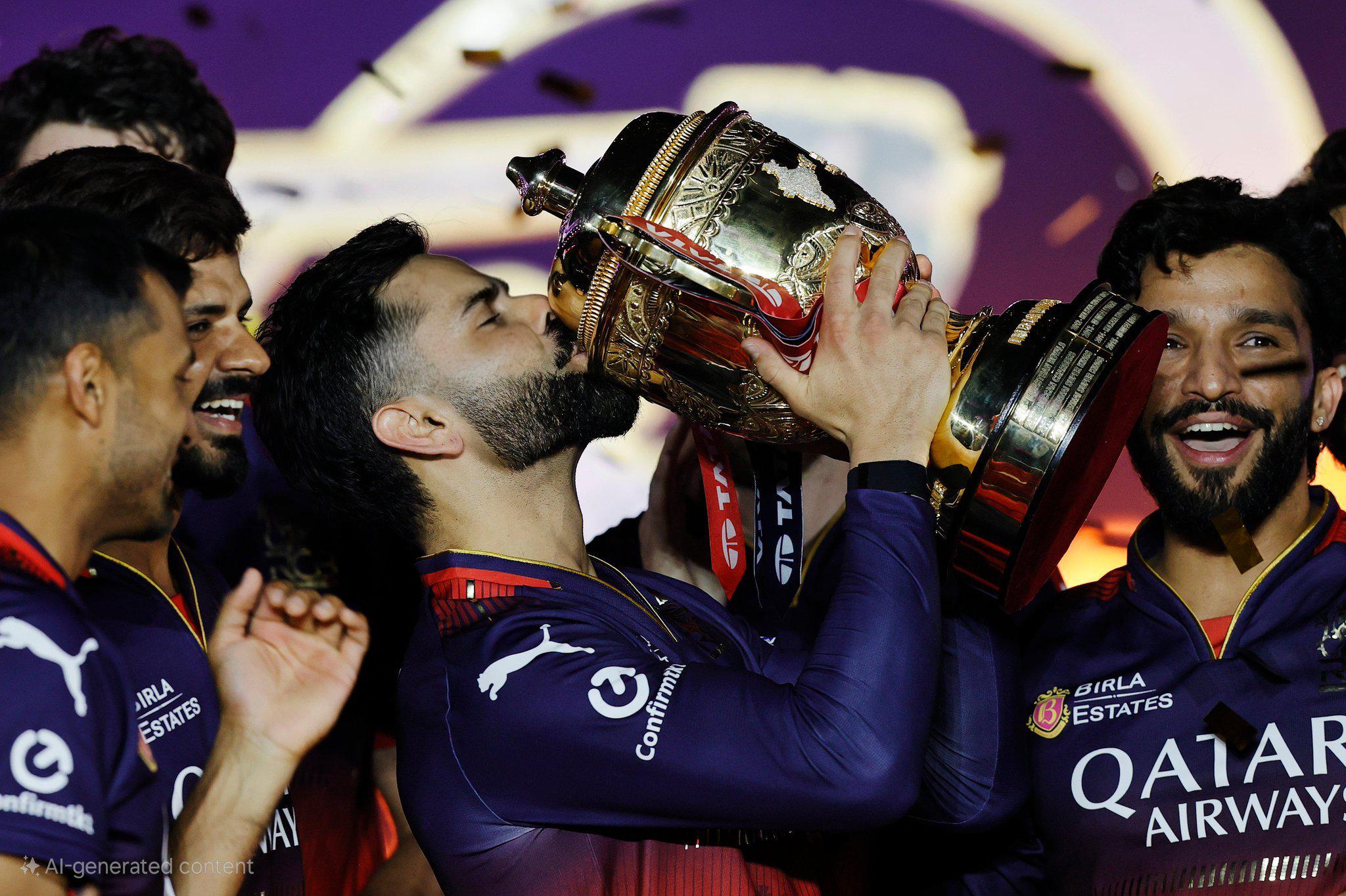 Can someone give me HD or higher quality photo of virat with ipl trophy for phone wallpaper