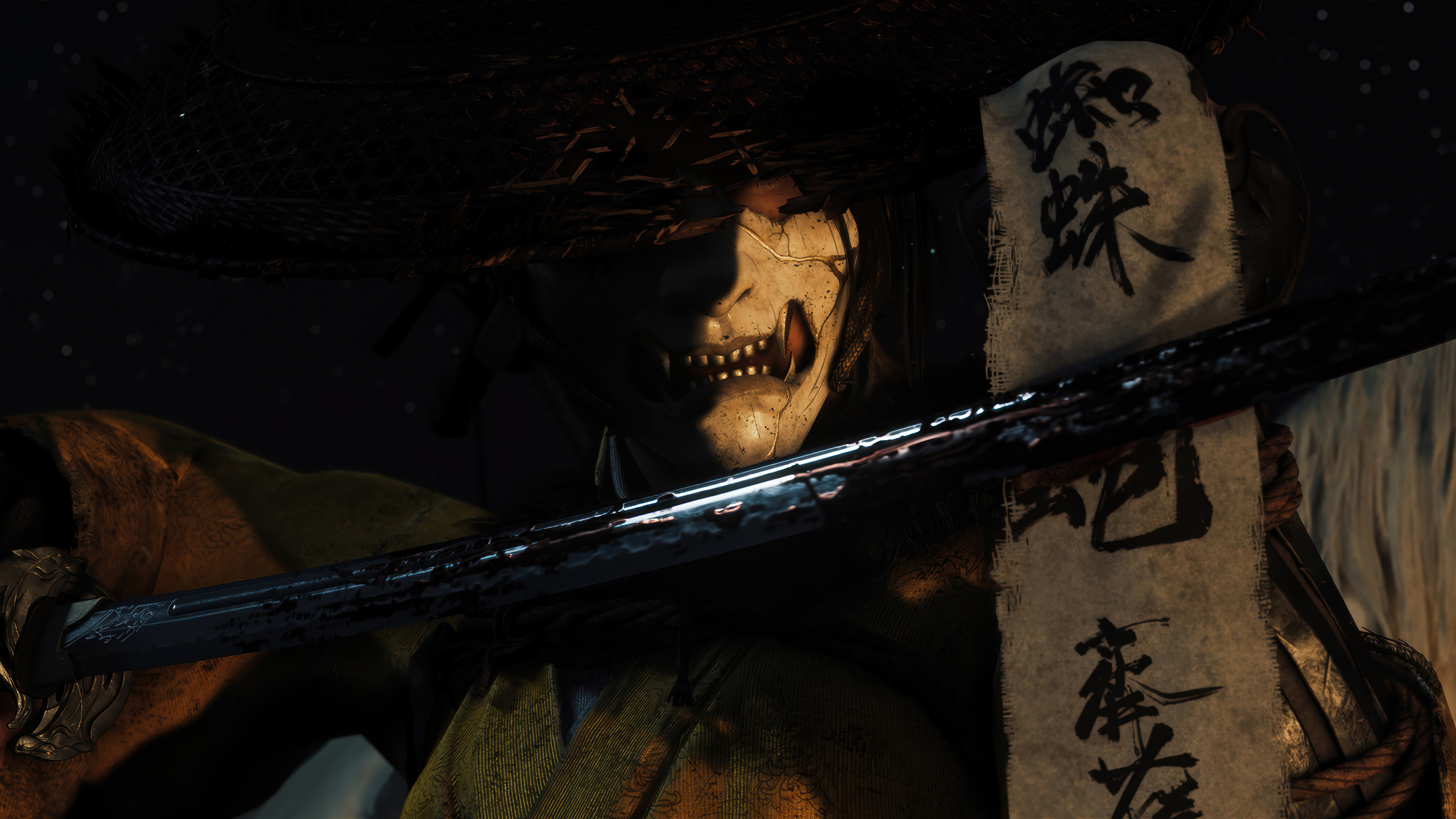 HD Wallpaper: Ghost of Yōtei Samurai from Video Game