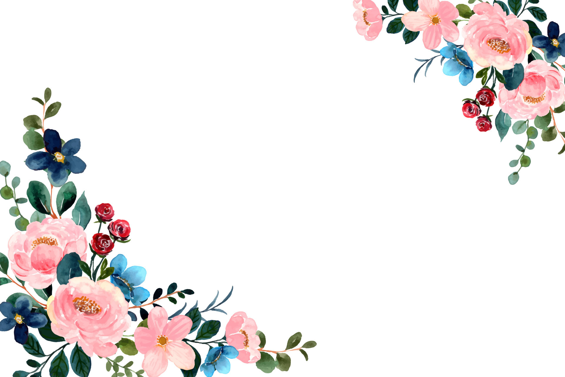 Flower Frame Wallpaper, HD Flower Frame Background on WallpaperBat