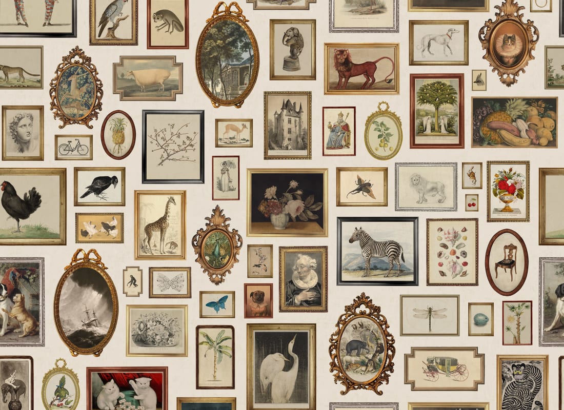 Vintage Frames Beige