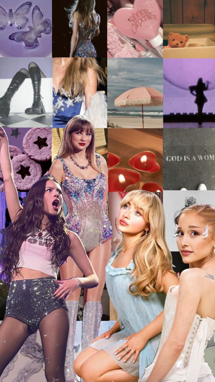 Taylor Swift. Olivia Rodrigo. Ariana Grande. Sabrina Carpenter #singer #famous #sabrinacarpenter #oliviarodrigo #taylorswi