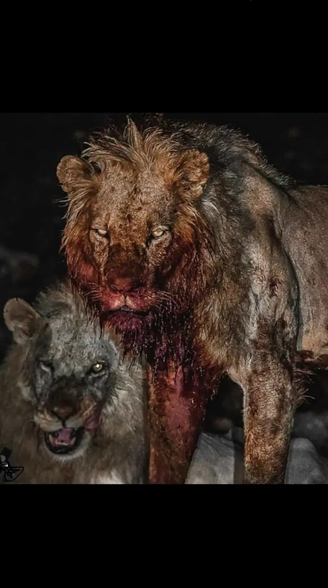 Blood lion wallpaper