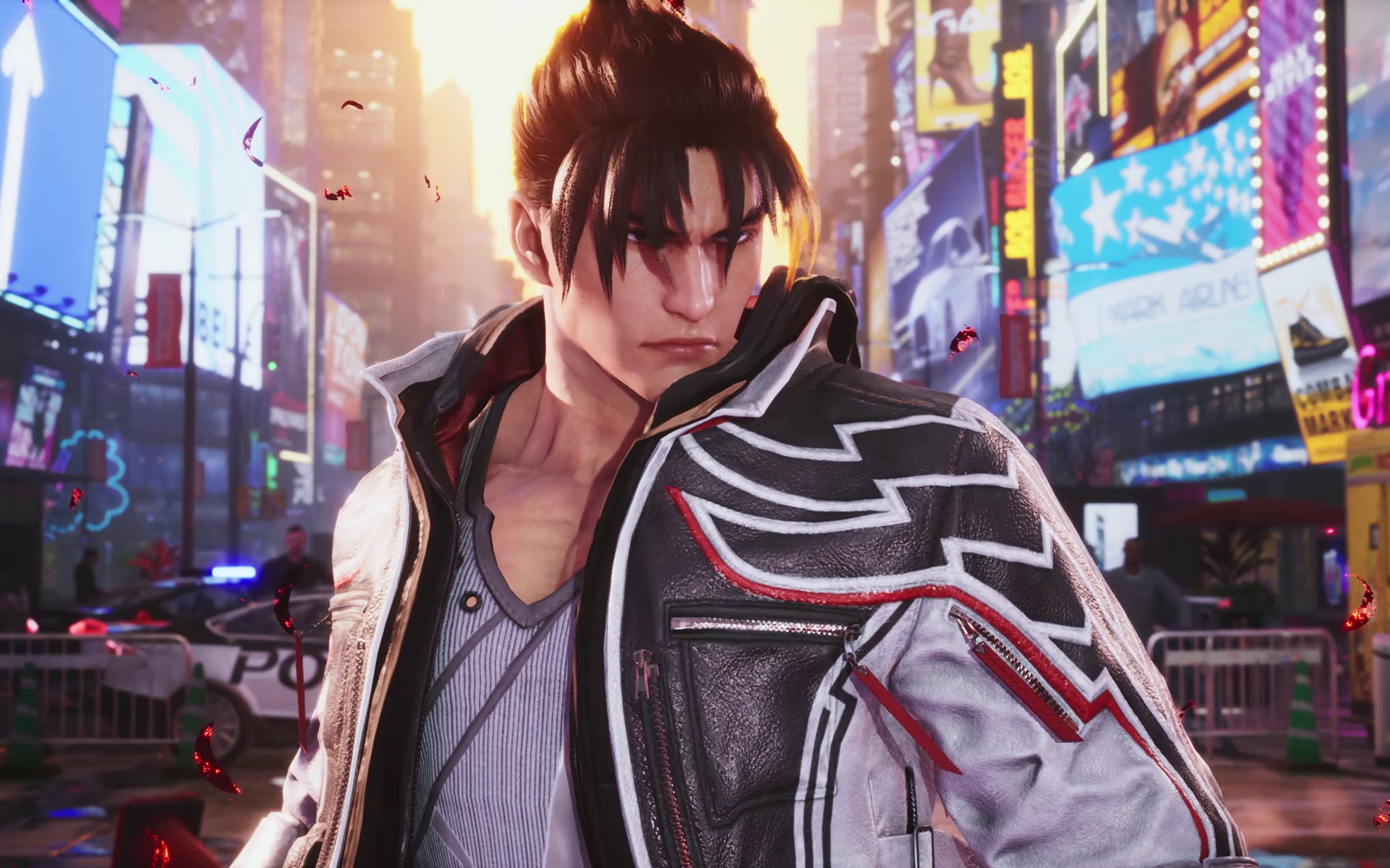 Jin Kazama in Tekken 8 4K Wallpaper