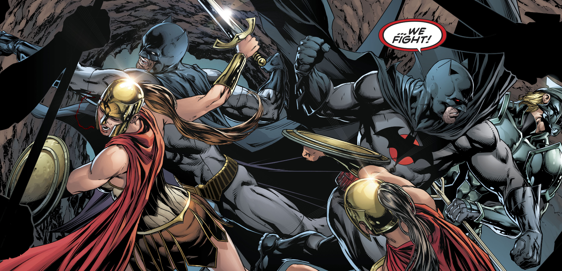 Flashpoint Clash: Thomas Wayne Batman HD Comic Wallpaper