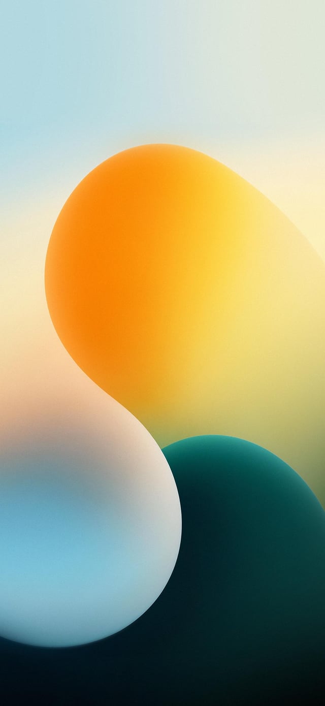 iOS 26 demo screen wallpaper