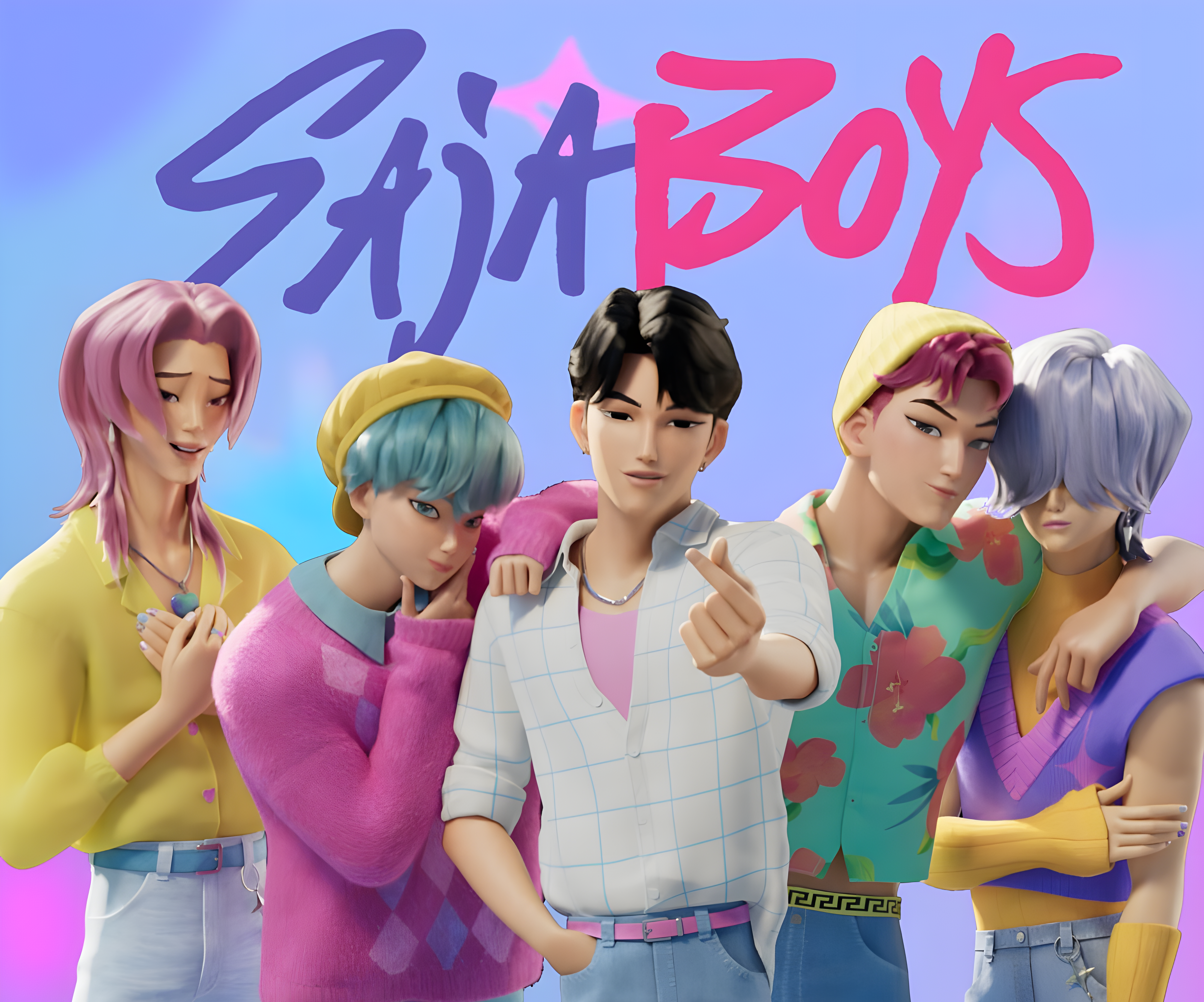 Saja Boys KPop Demon HuntersK Ultra HD Movie Wallpaper