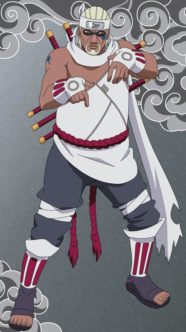 Killer bee. Anime character drawing, Naruto art, Anime characters