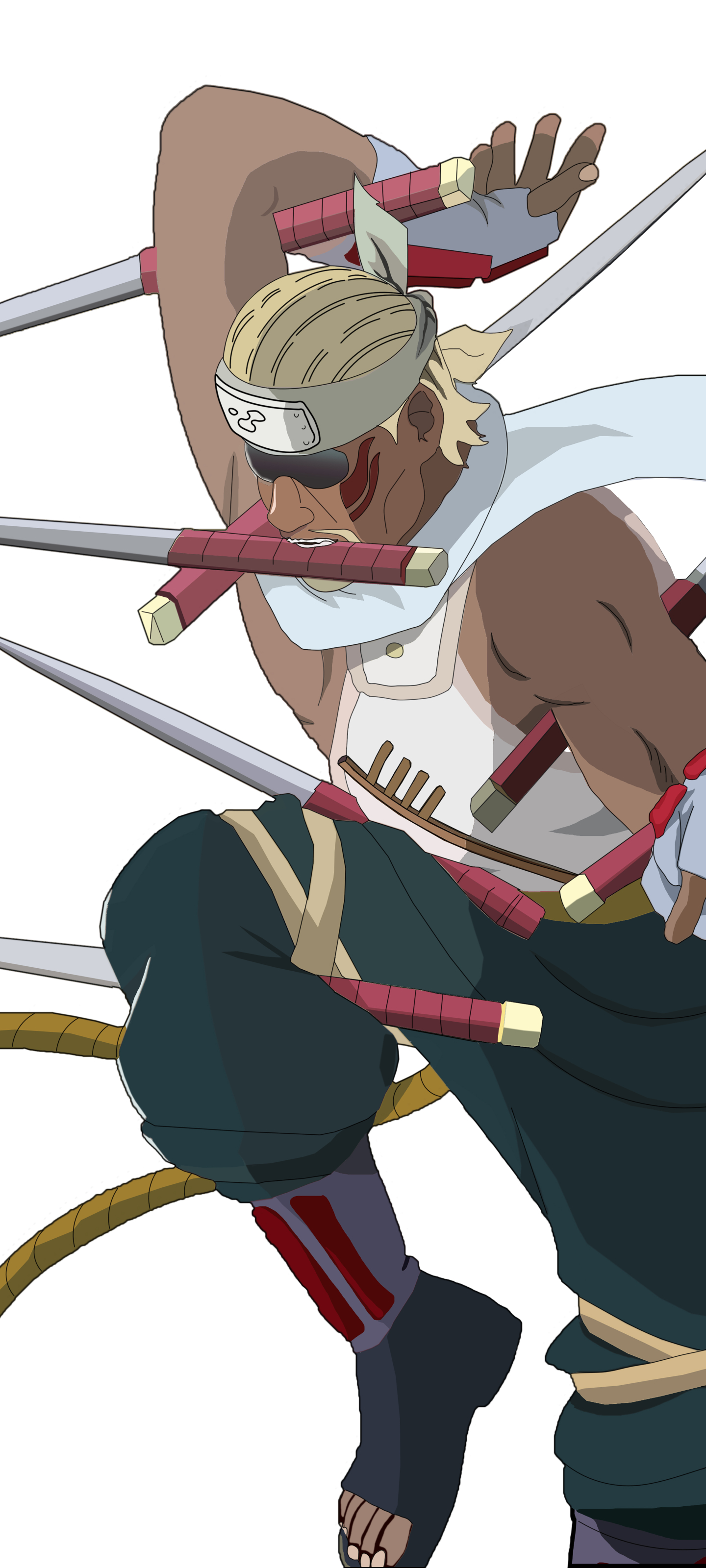 Phone wallpaper: Killer Bee (Naruto), Anime, Naruto 1189254