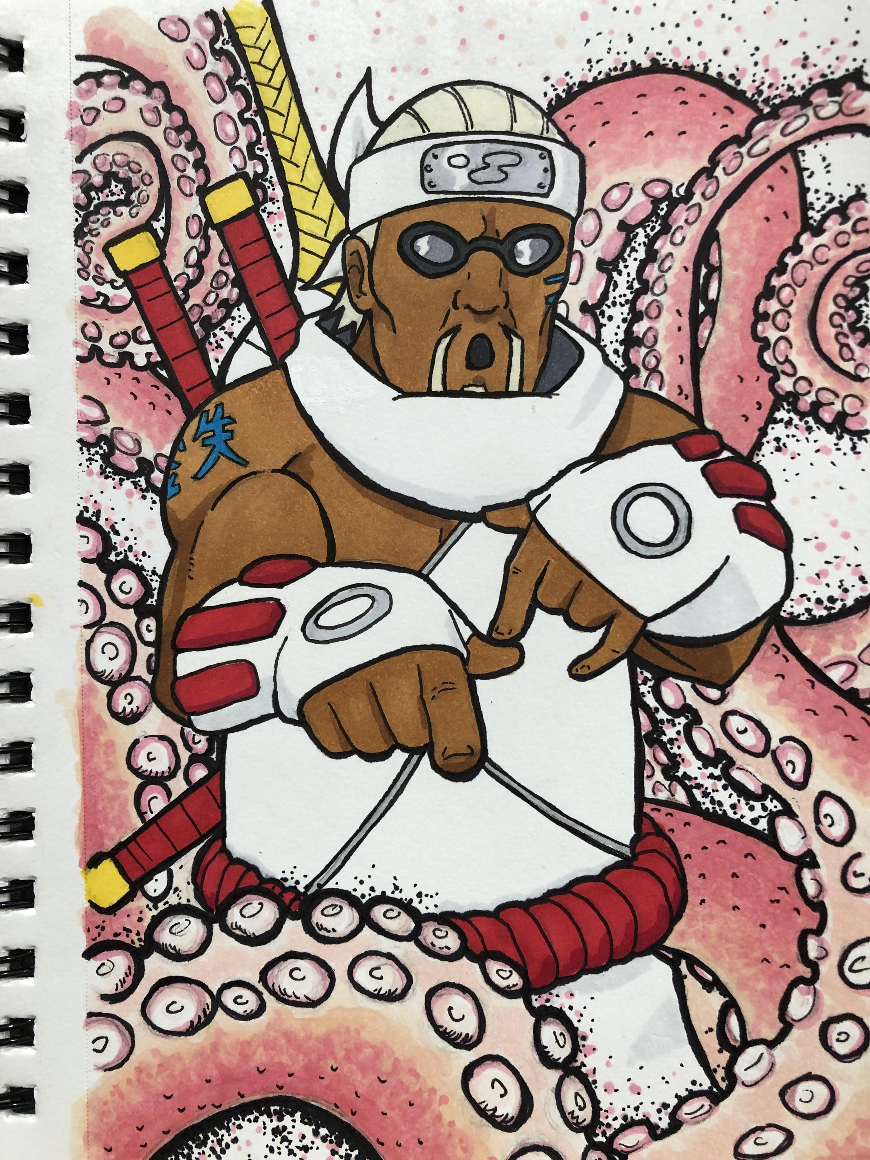 Killer Bee, Kill a beat! You don't wanna mess with me! Baddest of jinchuriki, be the last thing that you see! Yo!” Killer Bee freestyle fan art