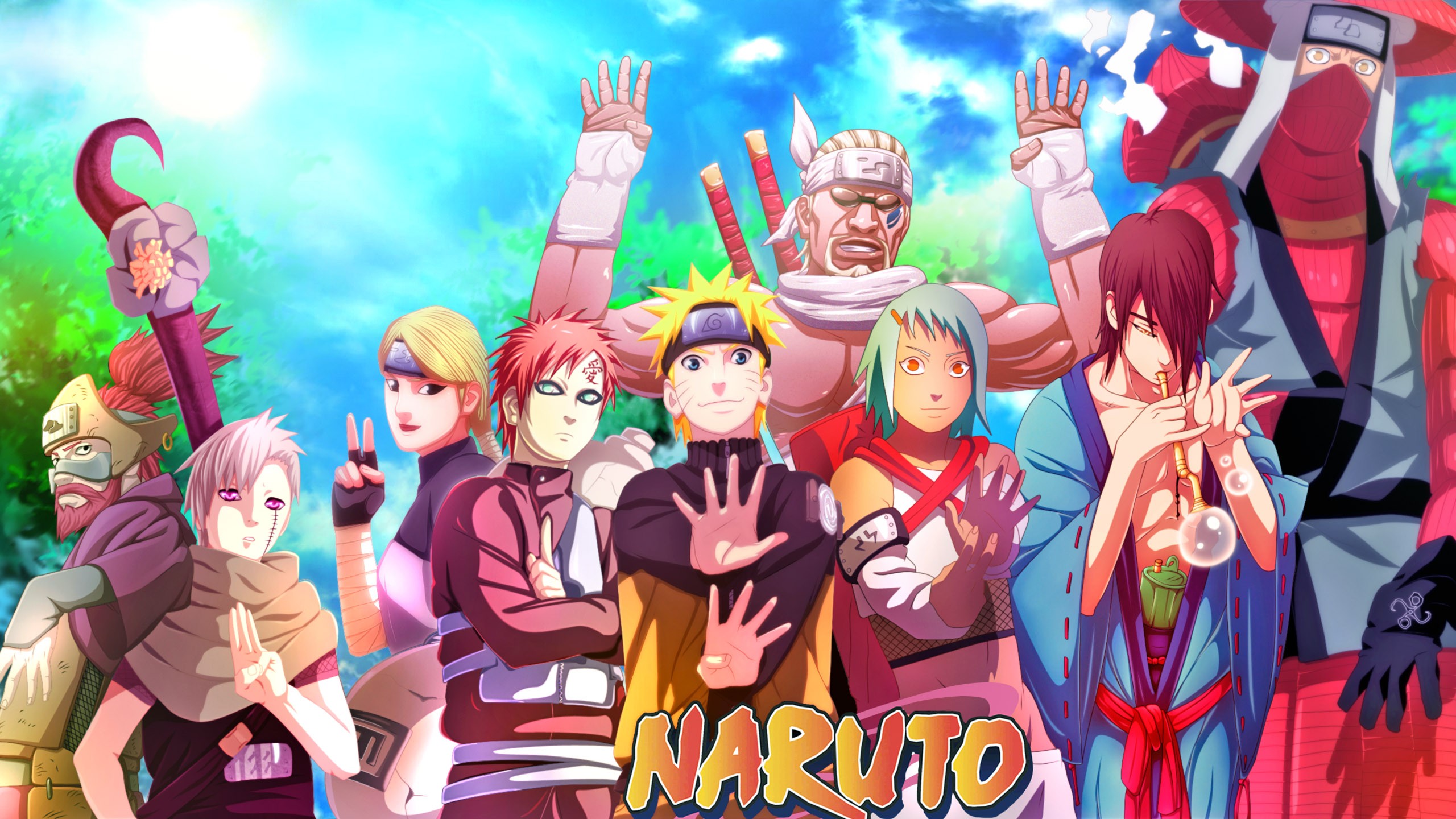 Gaara Jinchuriki Killer Bee Naruto Uzumaki HD Naruto Wallpaper