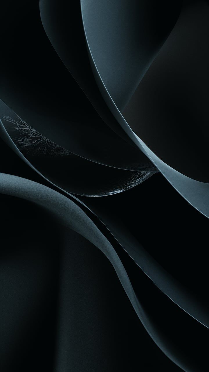 Elegance in Simplicity: Black iPad Wallpaper