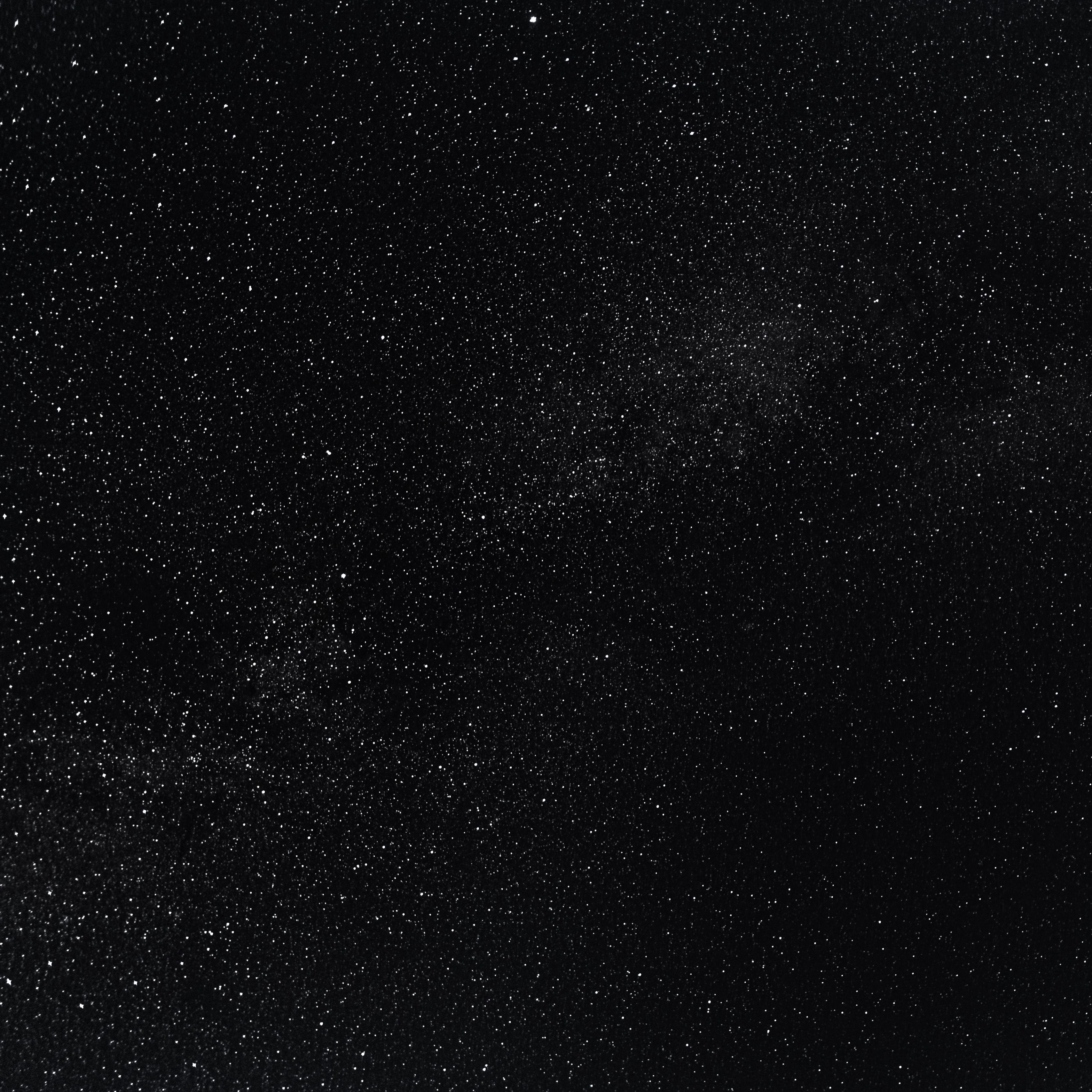 Download wallpaper 3415x3415 starry sky, stars, night, black ipad pro 12.9 retina for parallax HD background