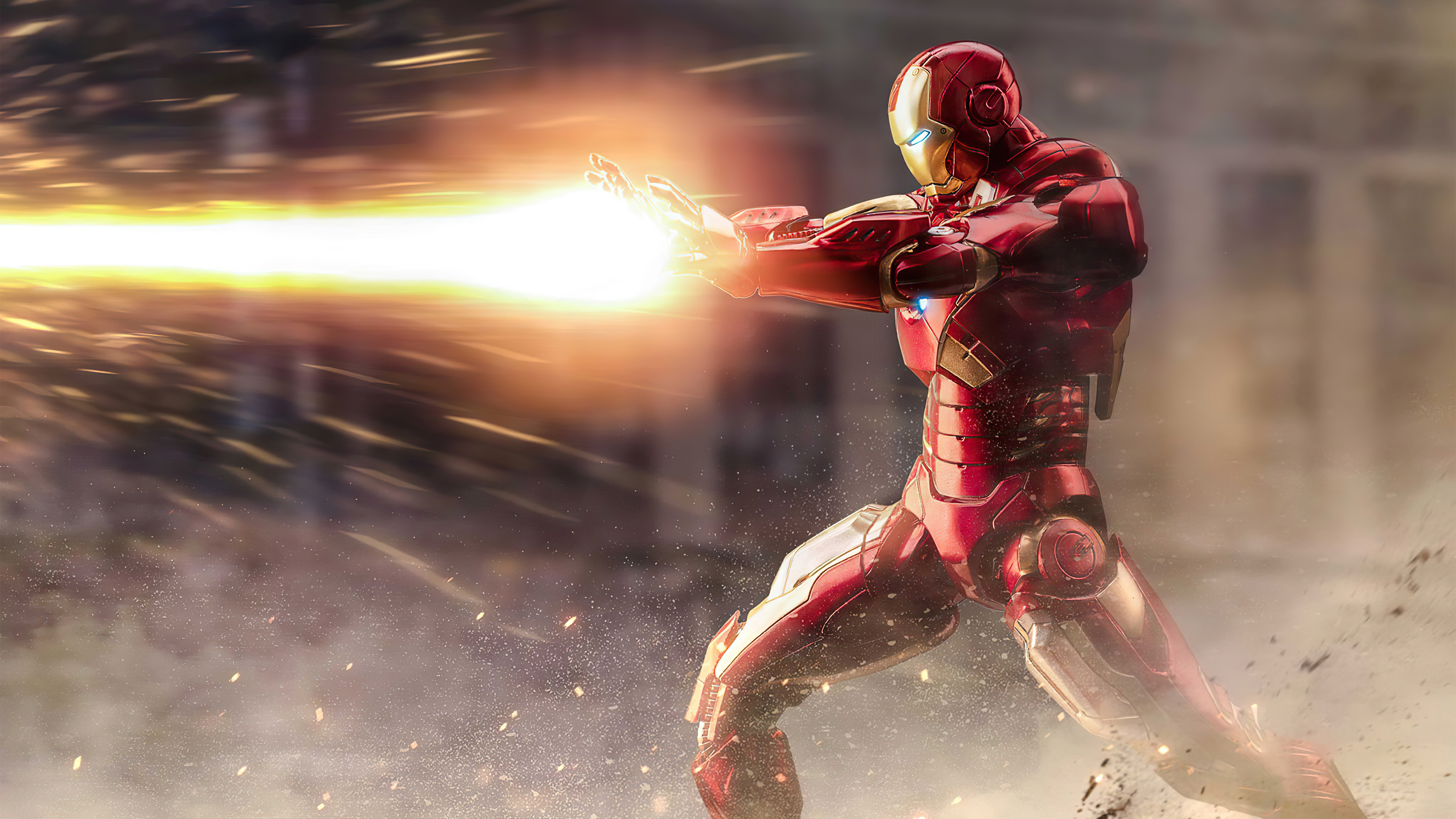 Iron Man 4K Ultra HD Comic Action Wallpaper
