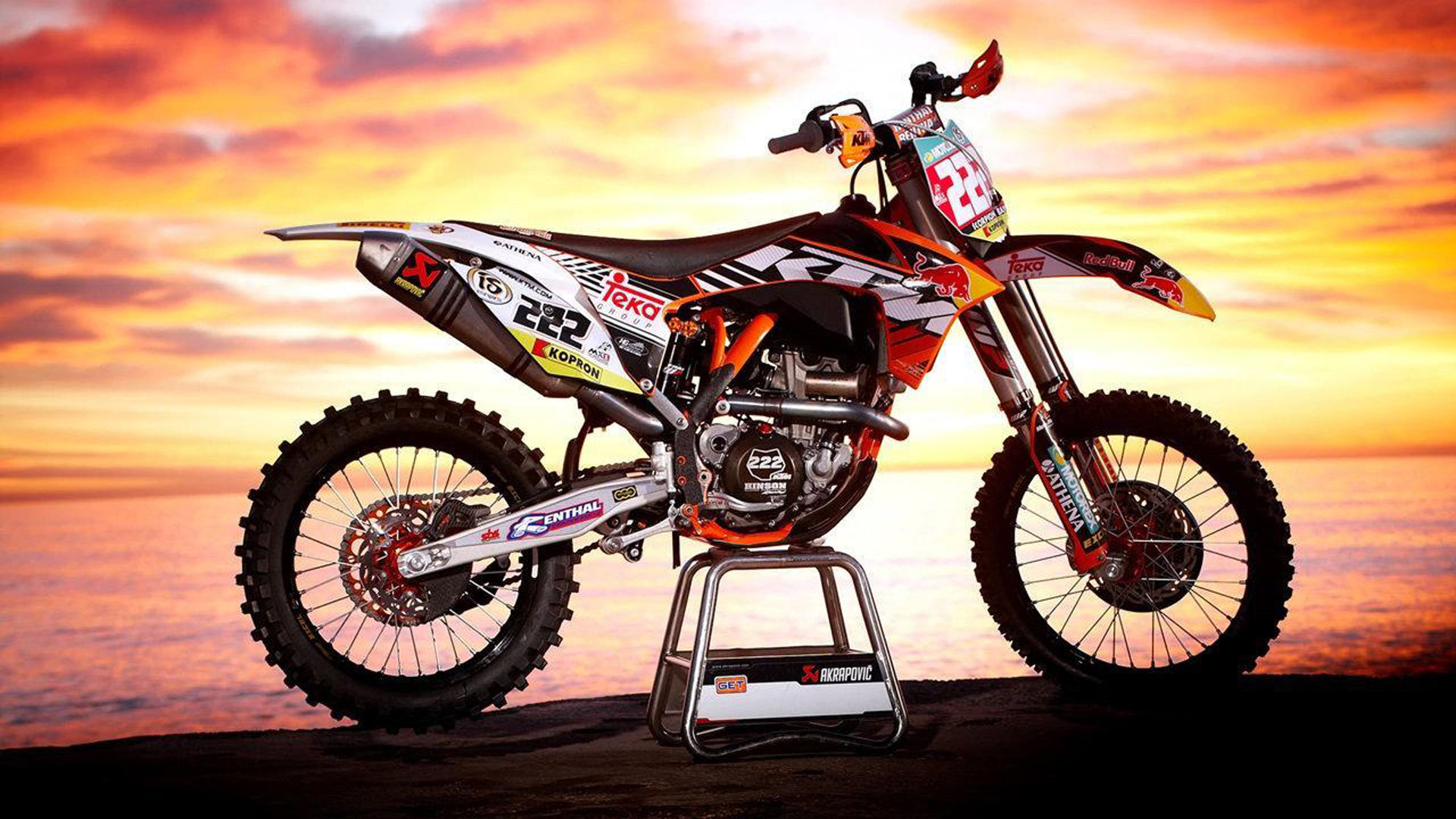 Red Bull Dirt KTM Bike HD KTM Wallpaper