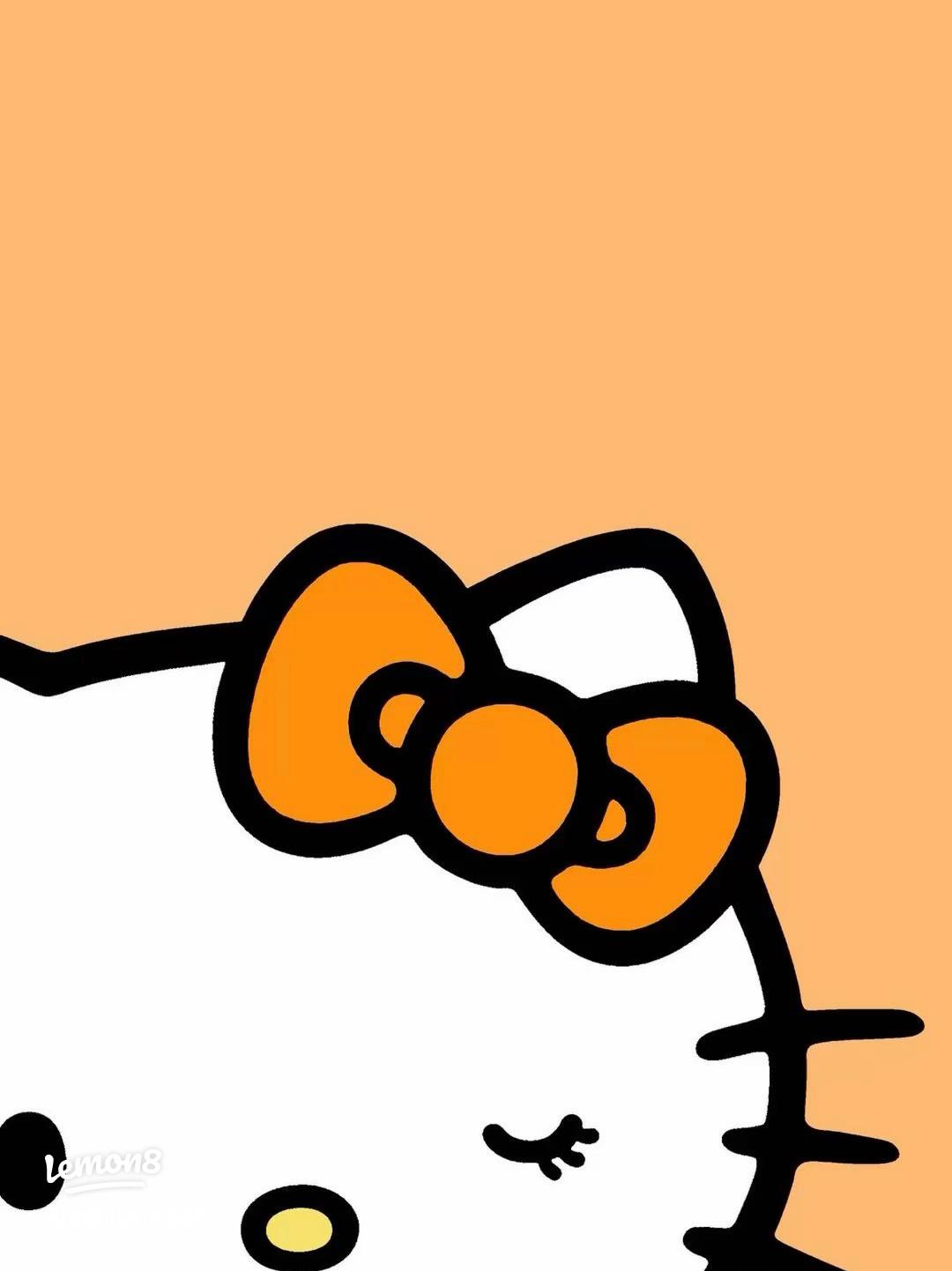 Hello Kitty Pumpkin Pie Wallpaper for Fall Decor