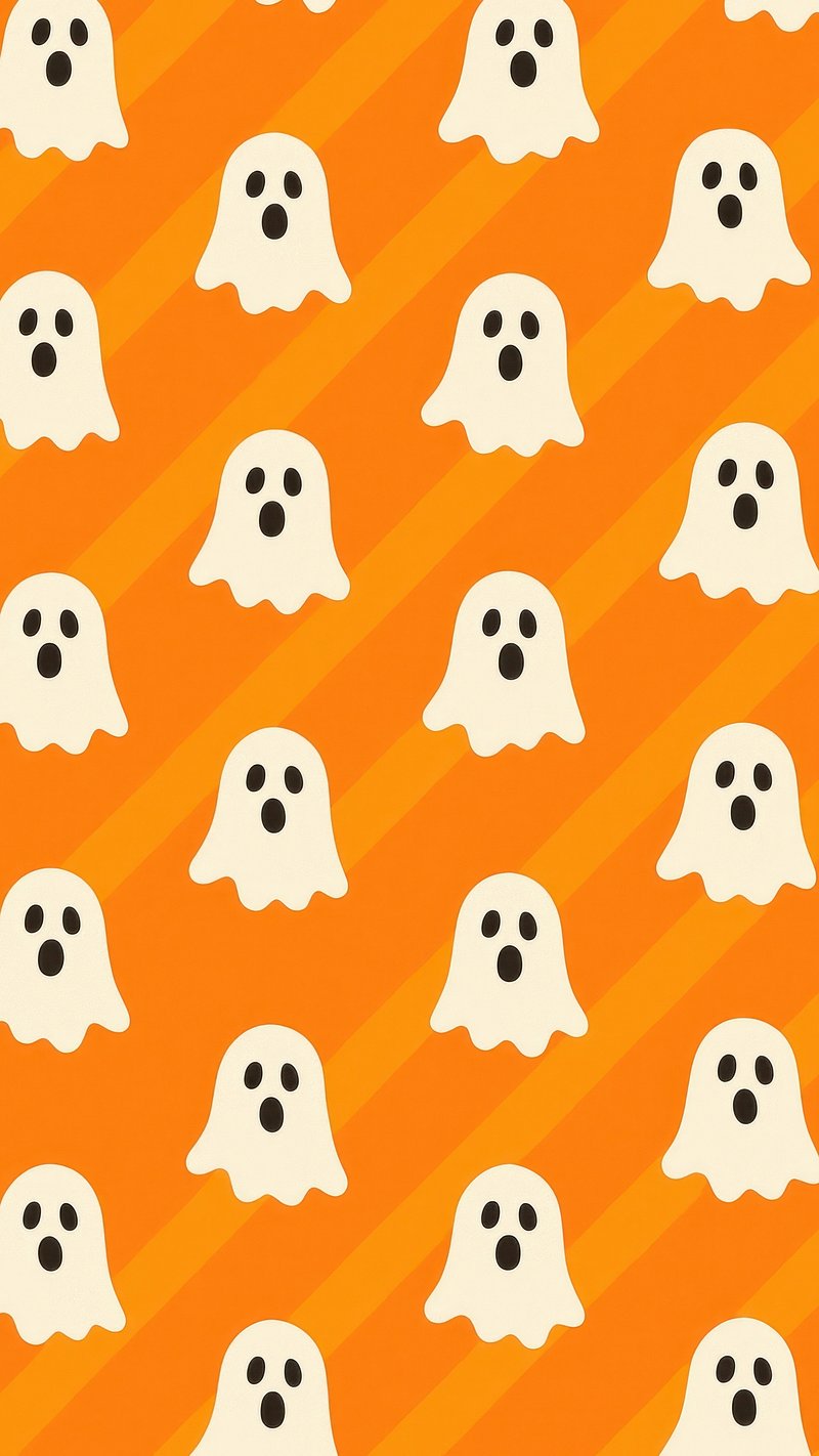Cute Ghost Image Wallpaper
