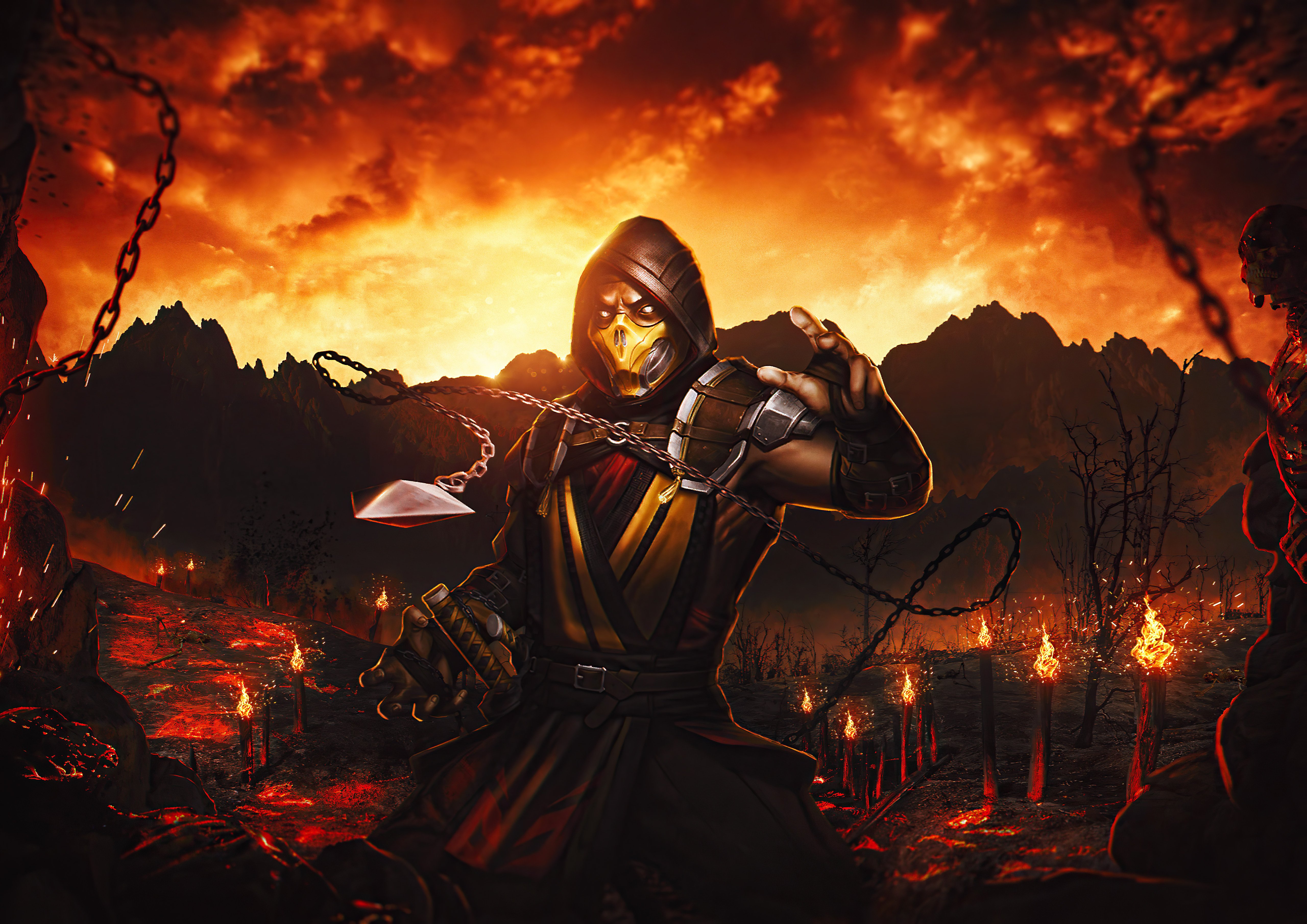Mortal Kombat Scorpion Samurai