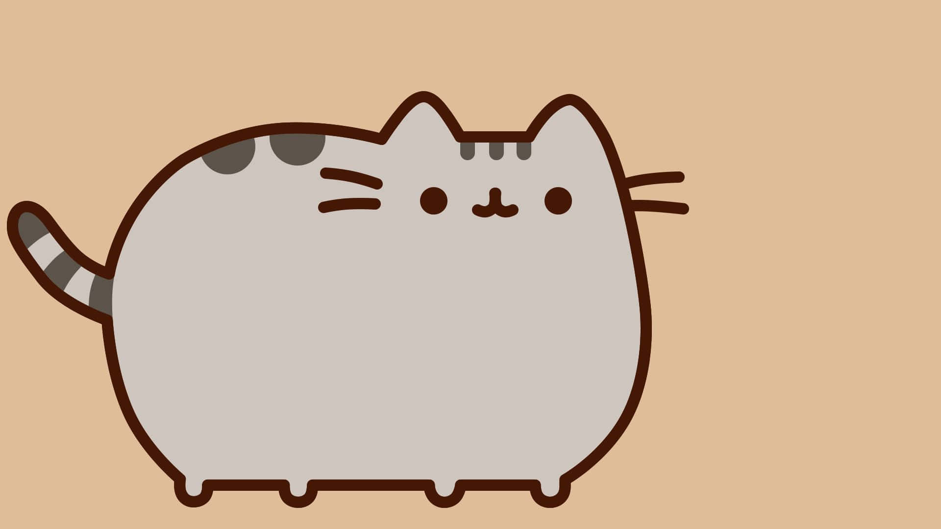 Download Adorable Kawaii Anime Cat Wallpaper