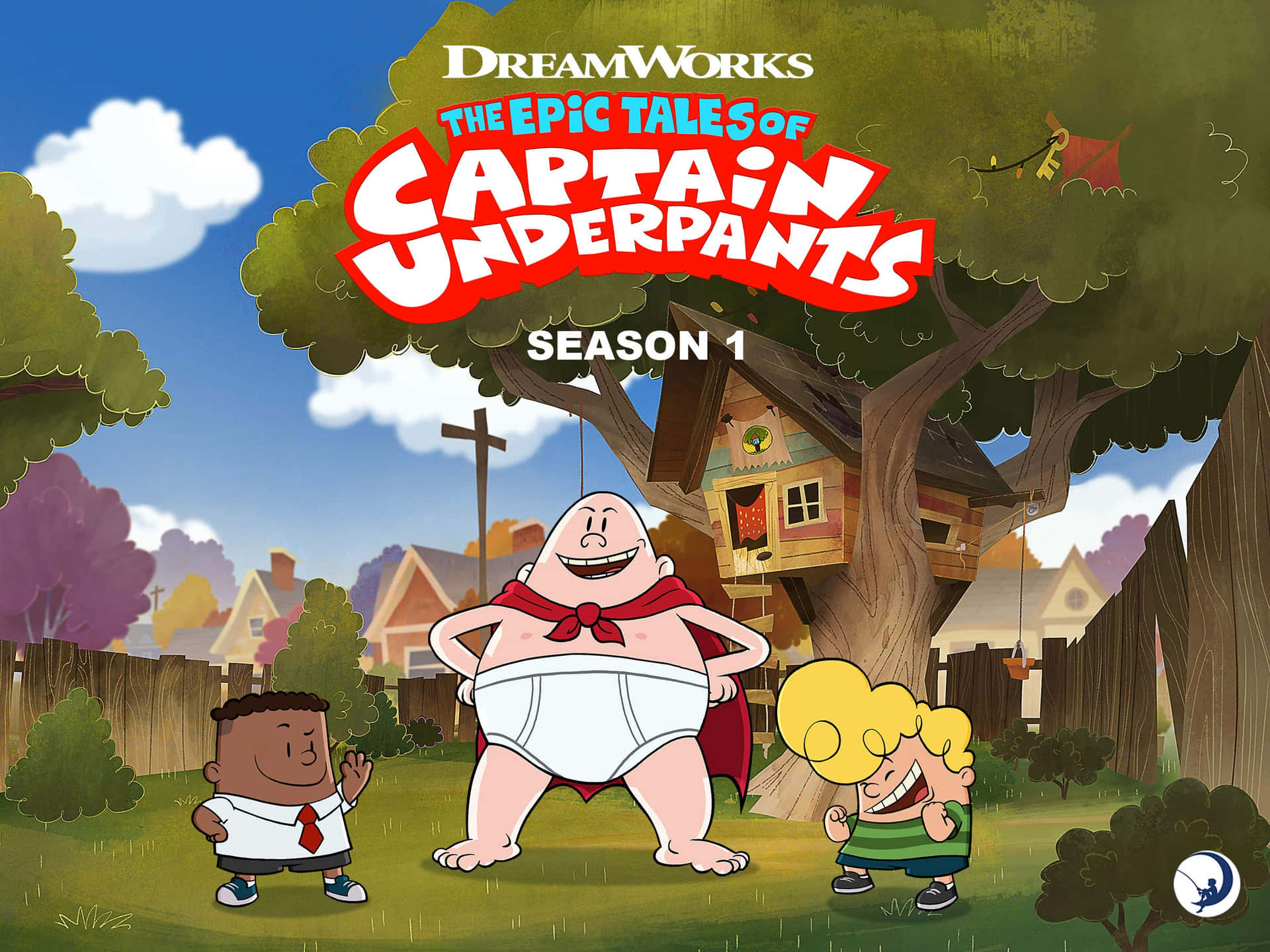 Download Captain Underpants: The First Epic Movie Kids In The Backyard Wallpaper