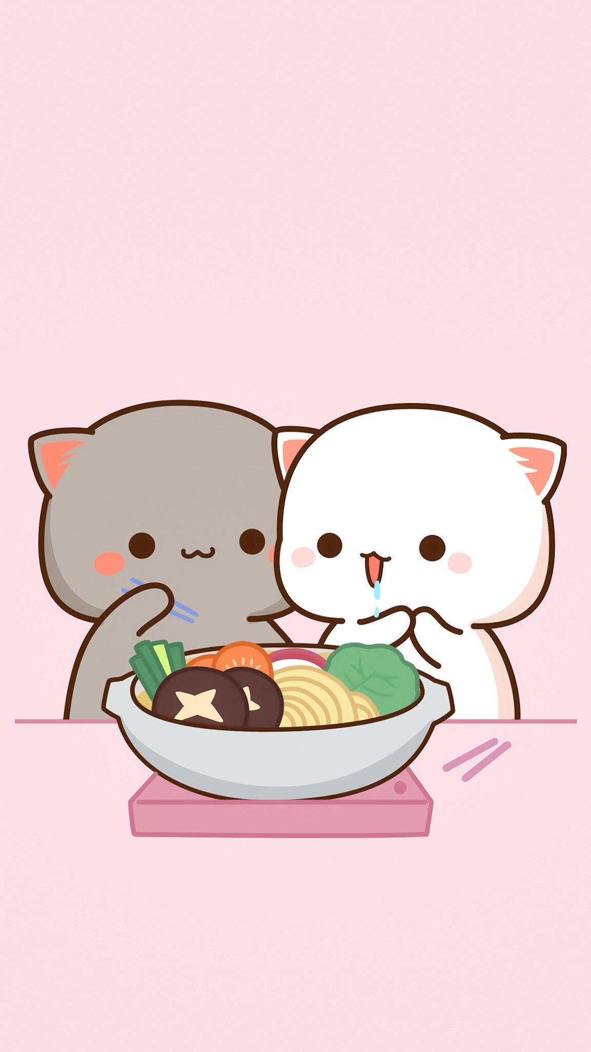 Chibi Cat Wallpaper, HD Chibi Cat Background on WallpaperBat