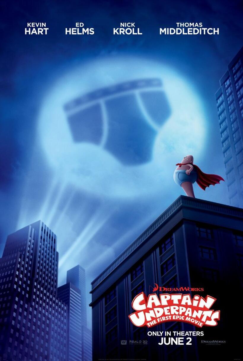 Captain Underpants: The First Epic Movie 3D Showtimes