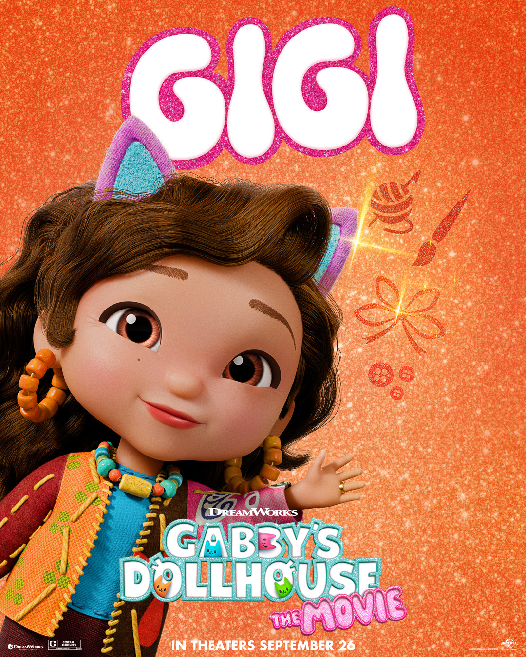 Gabby's Dollhouse: The Movie ( of 16): Extra Large Movie Poster Image