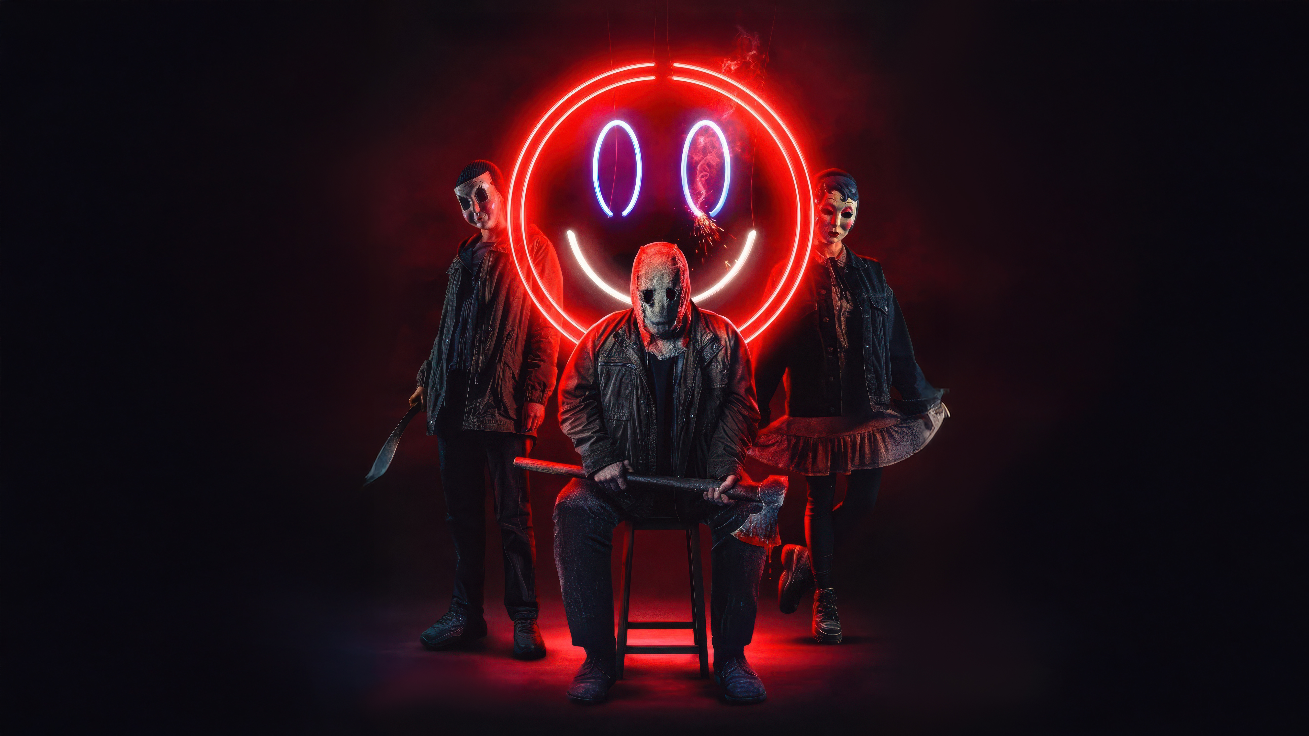 The Strangers Chapter 2: 4K Ultra HD Horror Wallpaper Experience