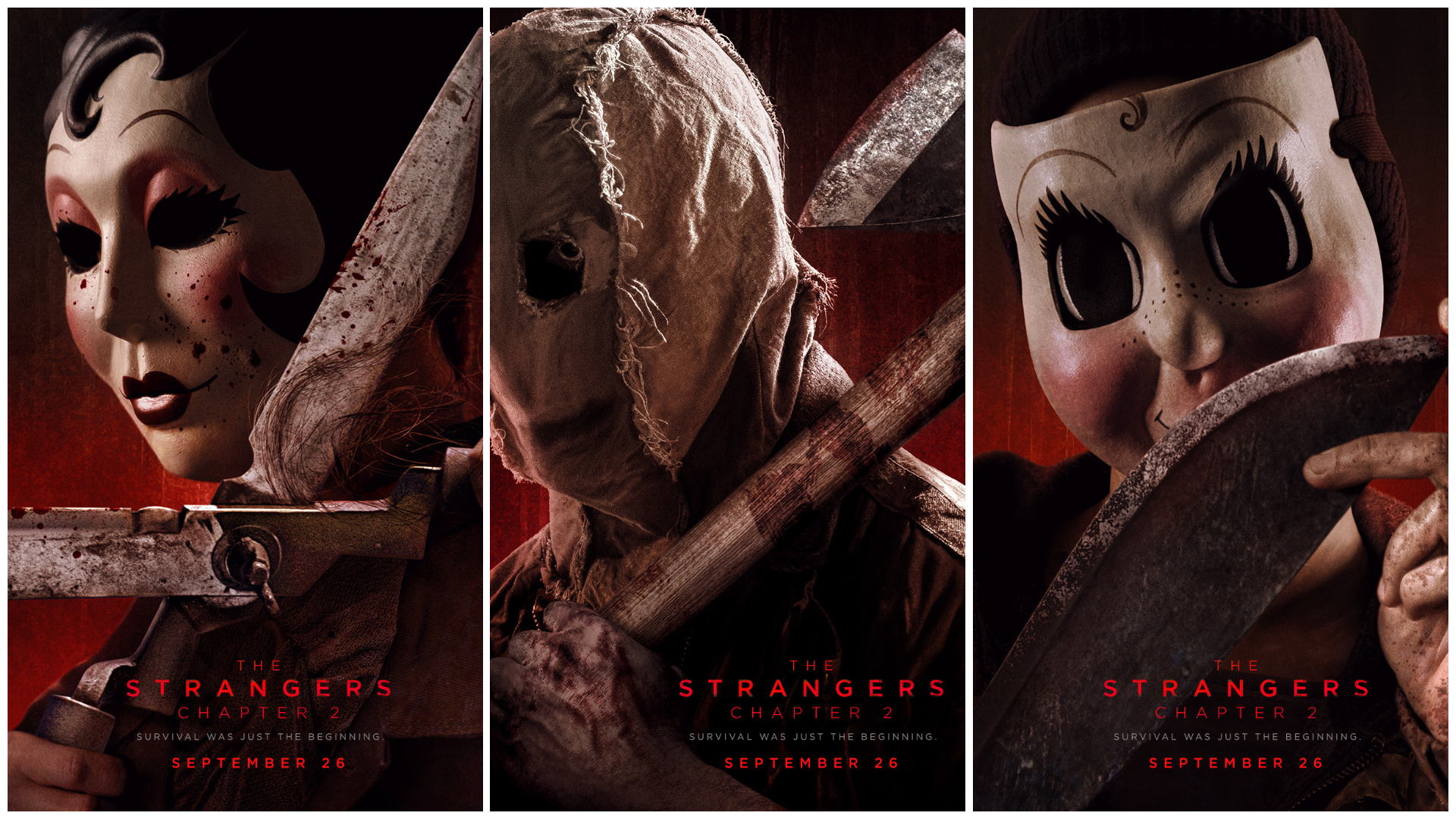 The Strangers: Chapter 2 Character Posters