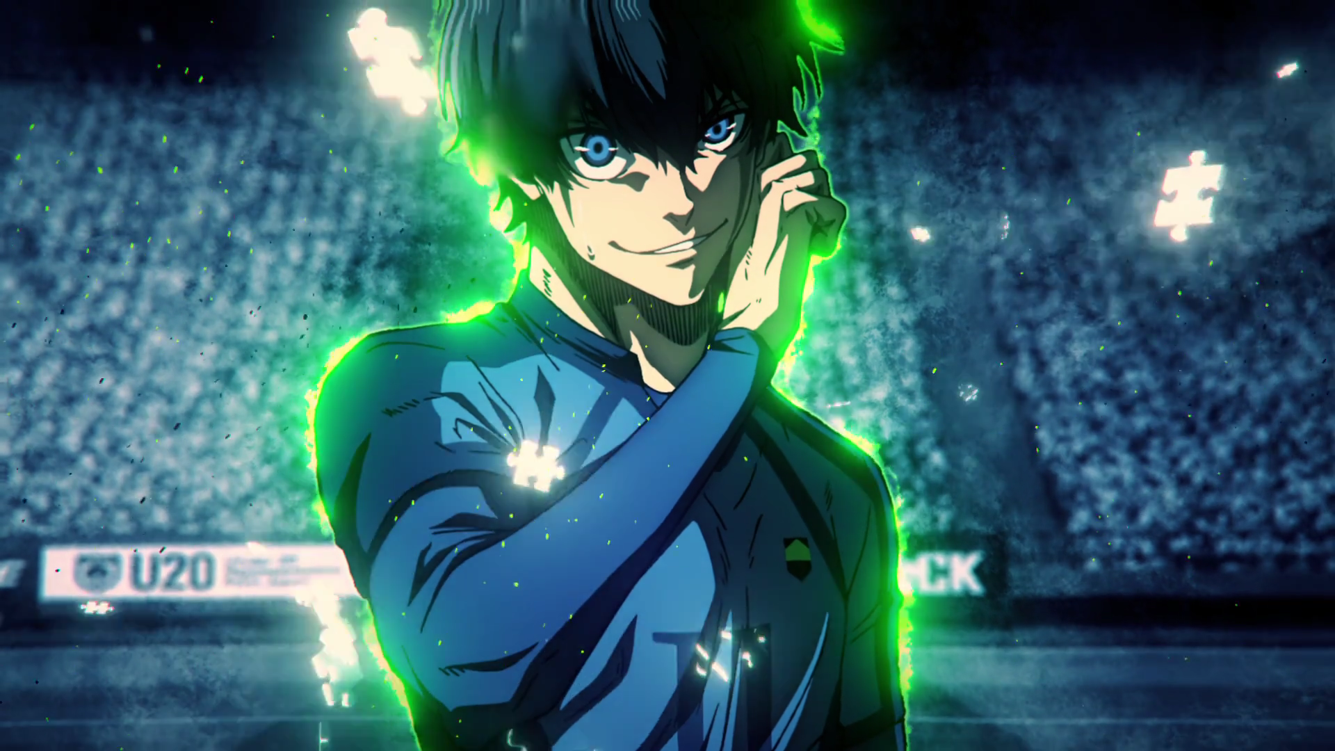 Isagi Yoichi Unleashed: Blue Lock HD Wallpaper Spotlight