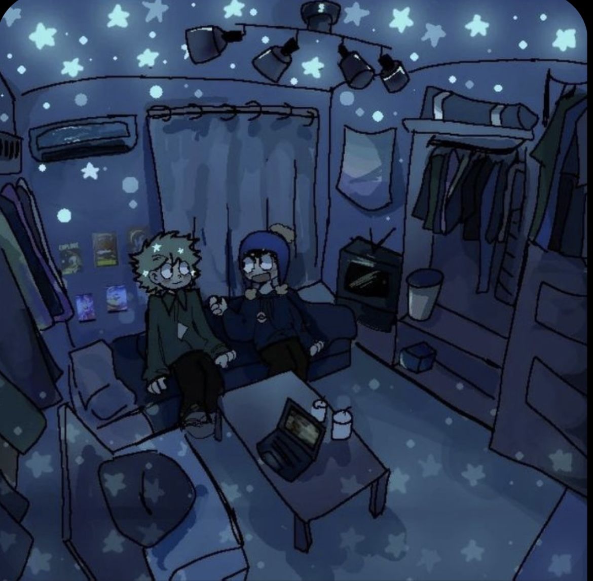 craig x tweek space. Tweek south park, Creek south park, South park anime