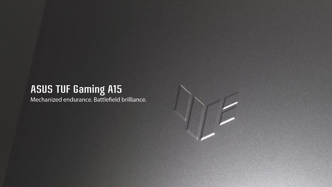 Unboxing the ASUS TUF Gaming A15