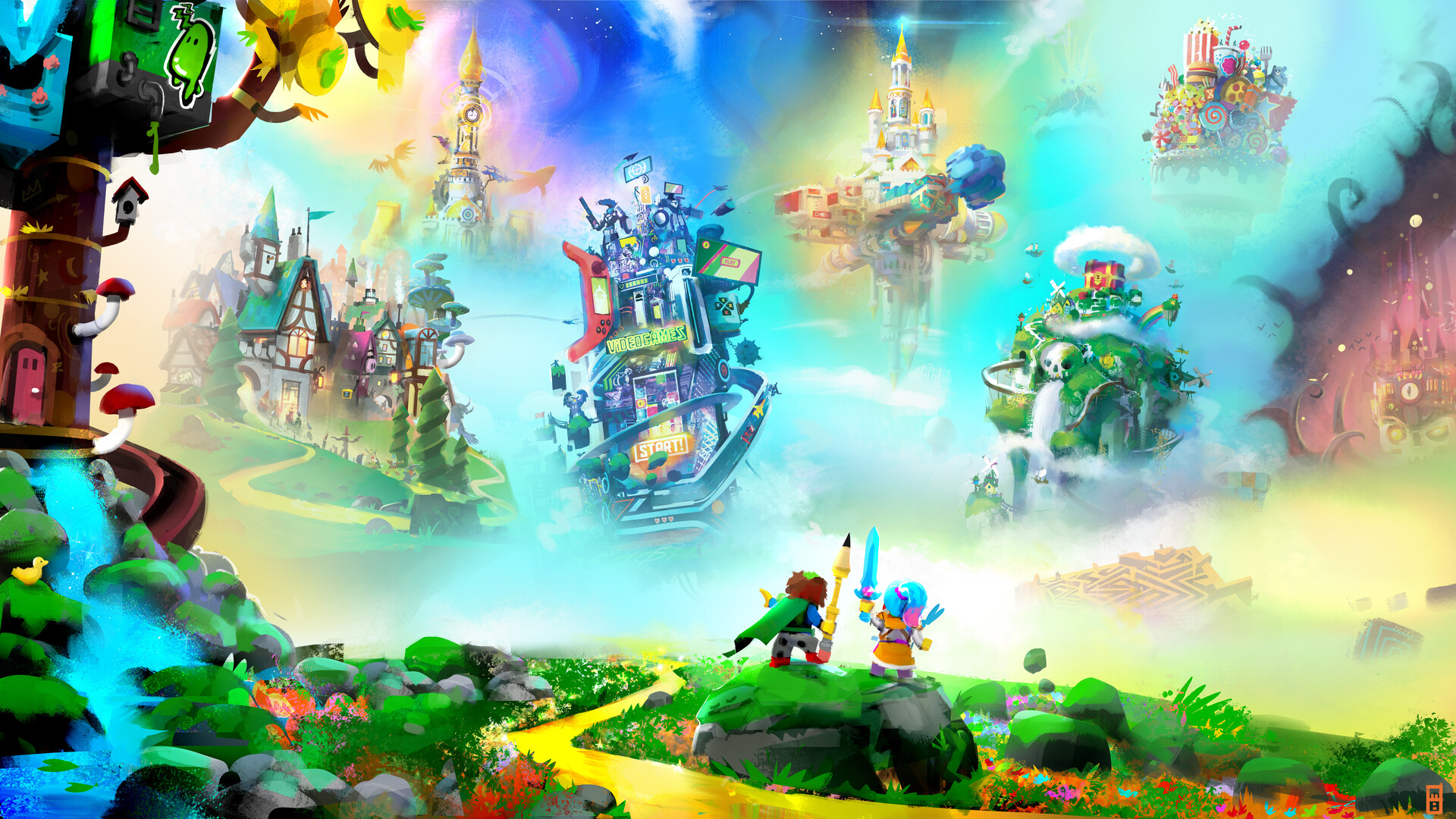 LEGO Dreamzzz World Concept Art