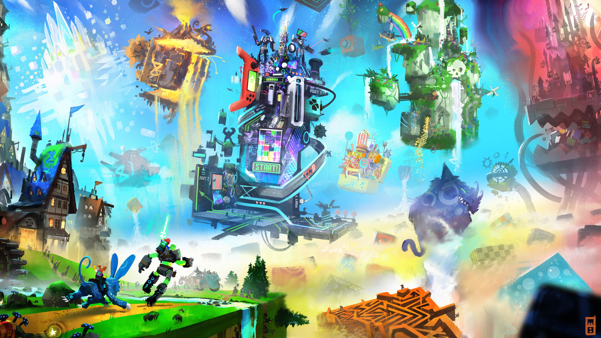LEGO Dreamzzz World Concept Art