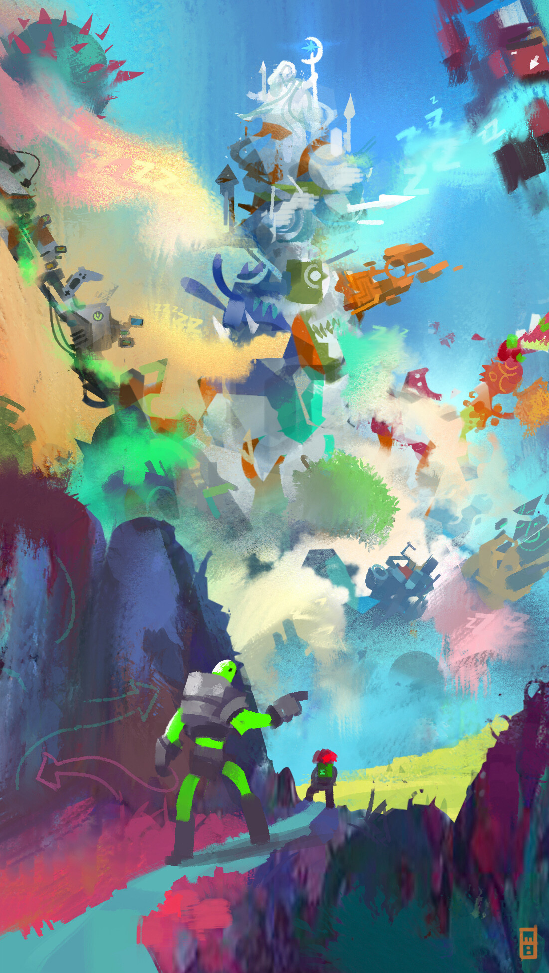 LEGO Dreamzzz World Concept Art