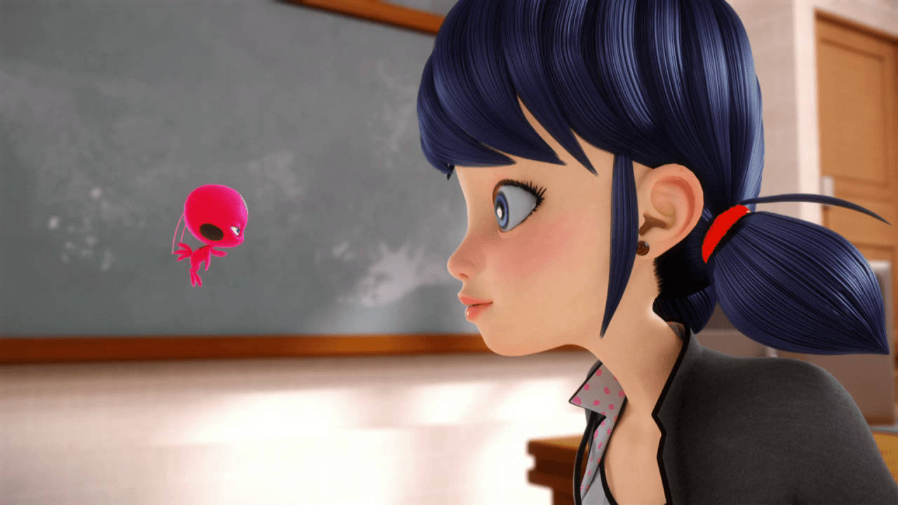 Download Tikki And Marinette From Miraculous Ladybug Wallpaper