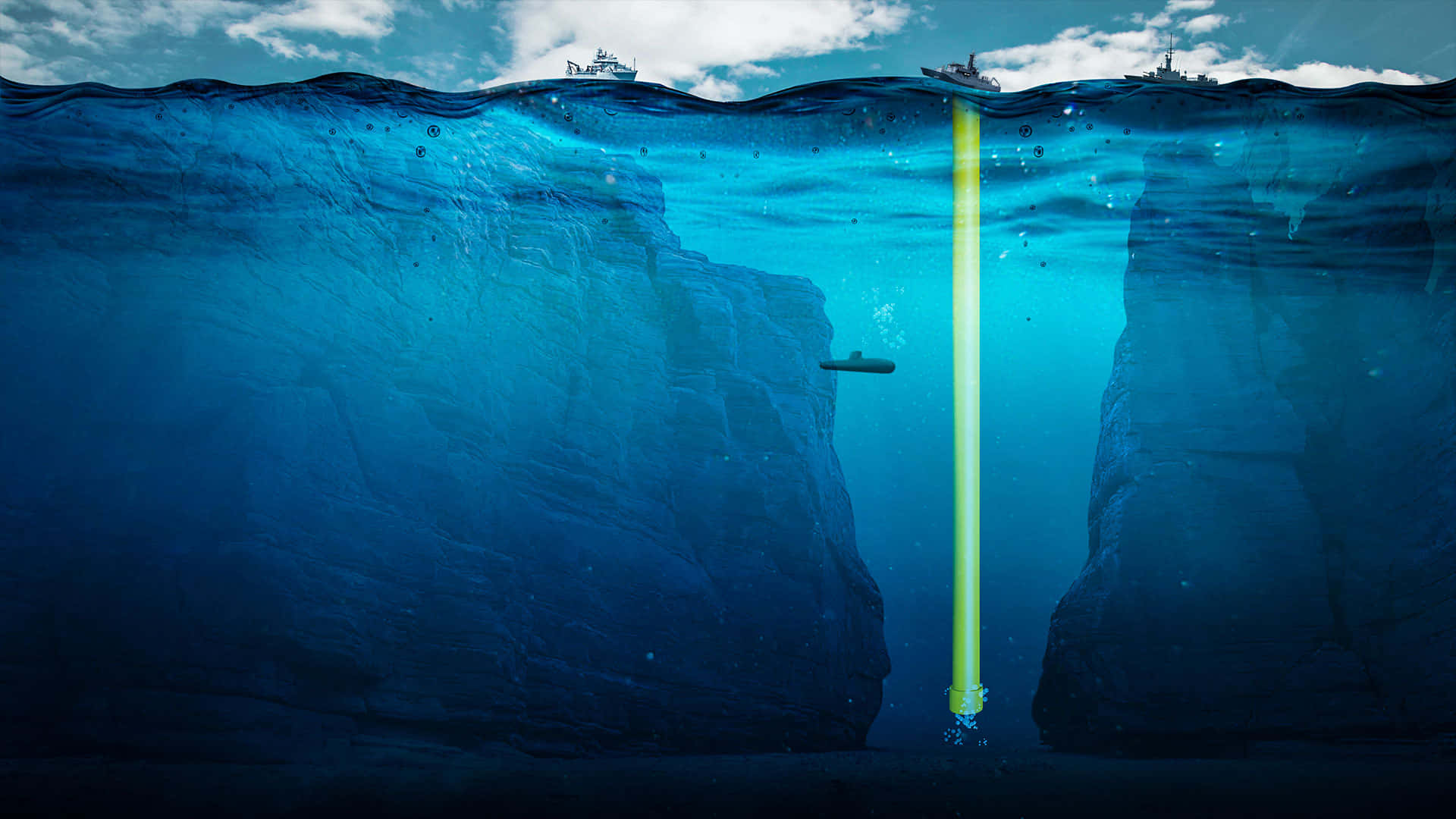 Download A magnificent view of the deepest point in the ocean Mariana Trench