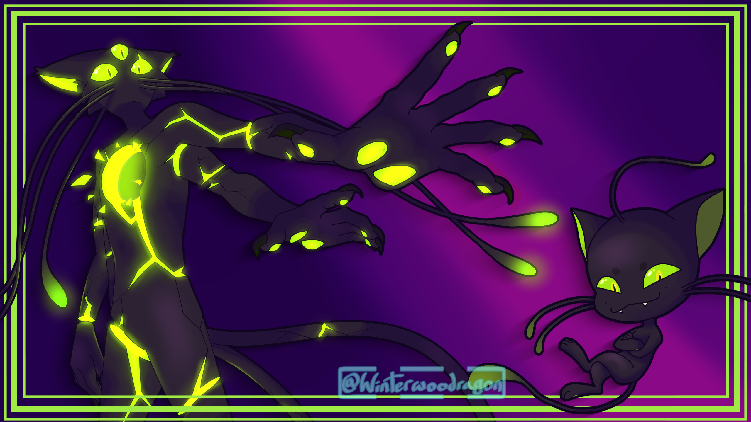 Plagg Wallpaper by Winterwoodragon - Fur Affinity [dot] net