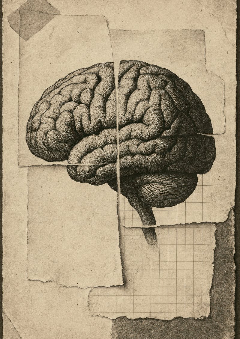 Collage Brain Image Wallpaper