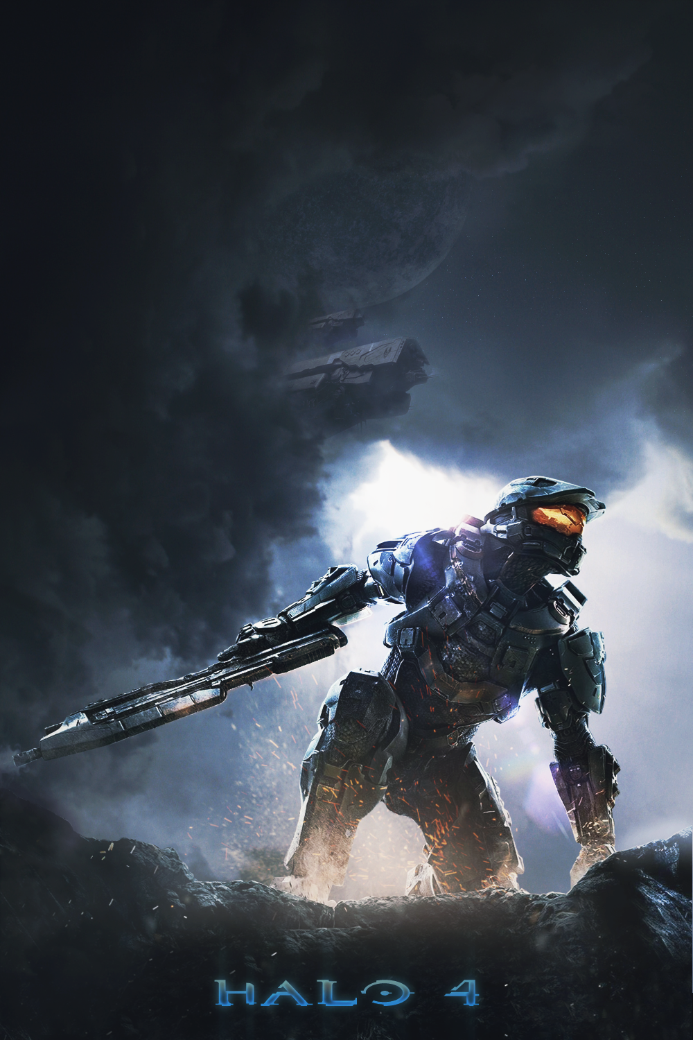 Halo 4 Poster. Image - Behance