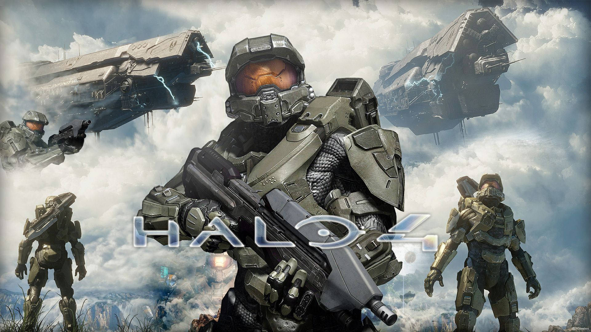 Download Halo 4 Master Chief Poster Wallpaper