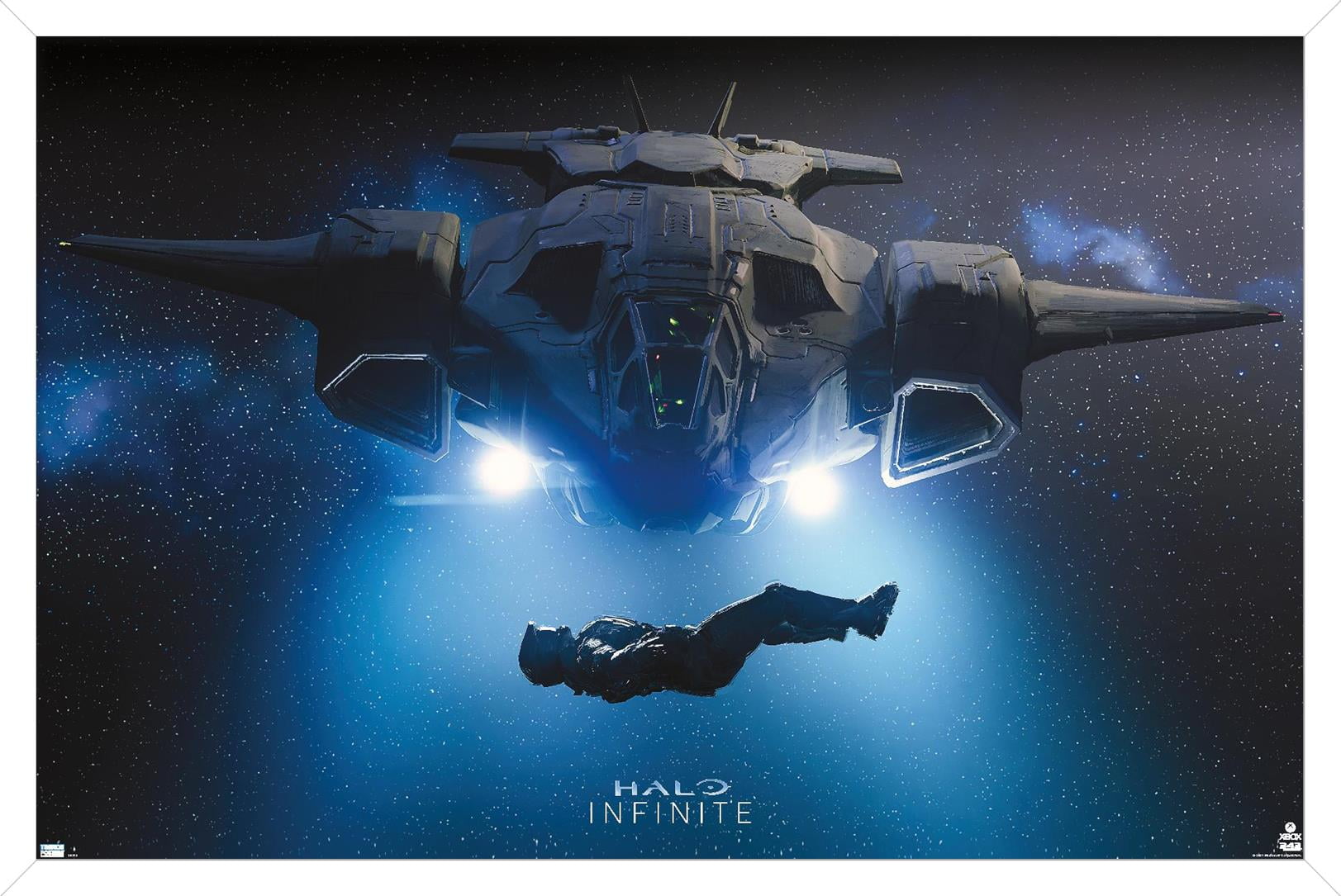 Halo Infinite Chief in Space Wall Poster, 22.375 x 34