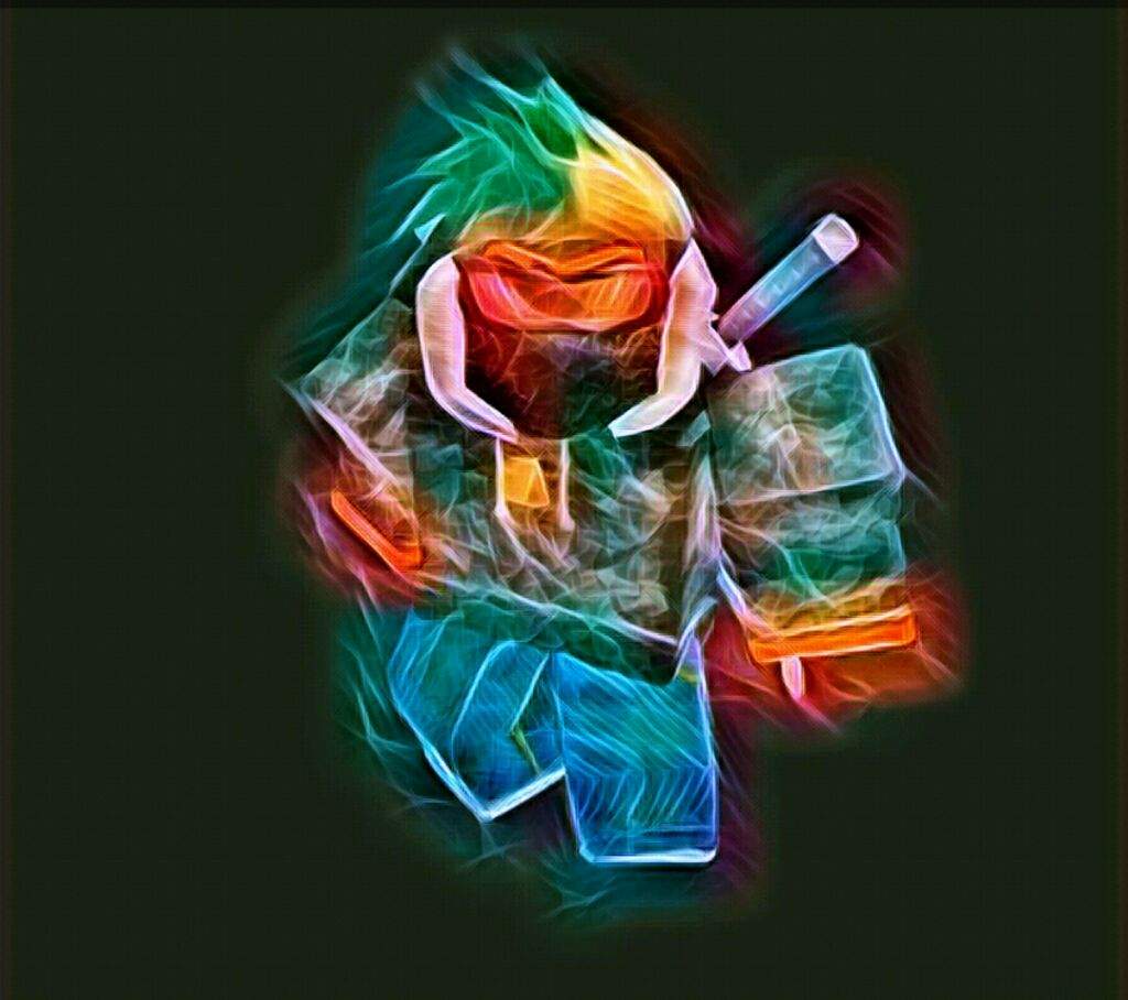 Free Neon Profile Picture