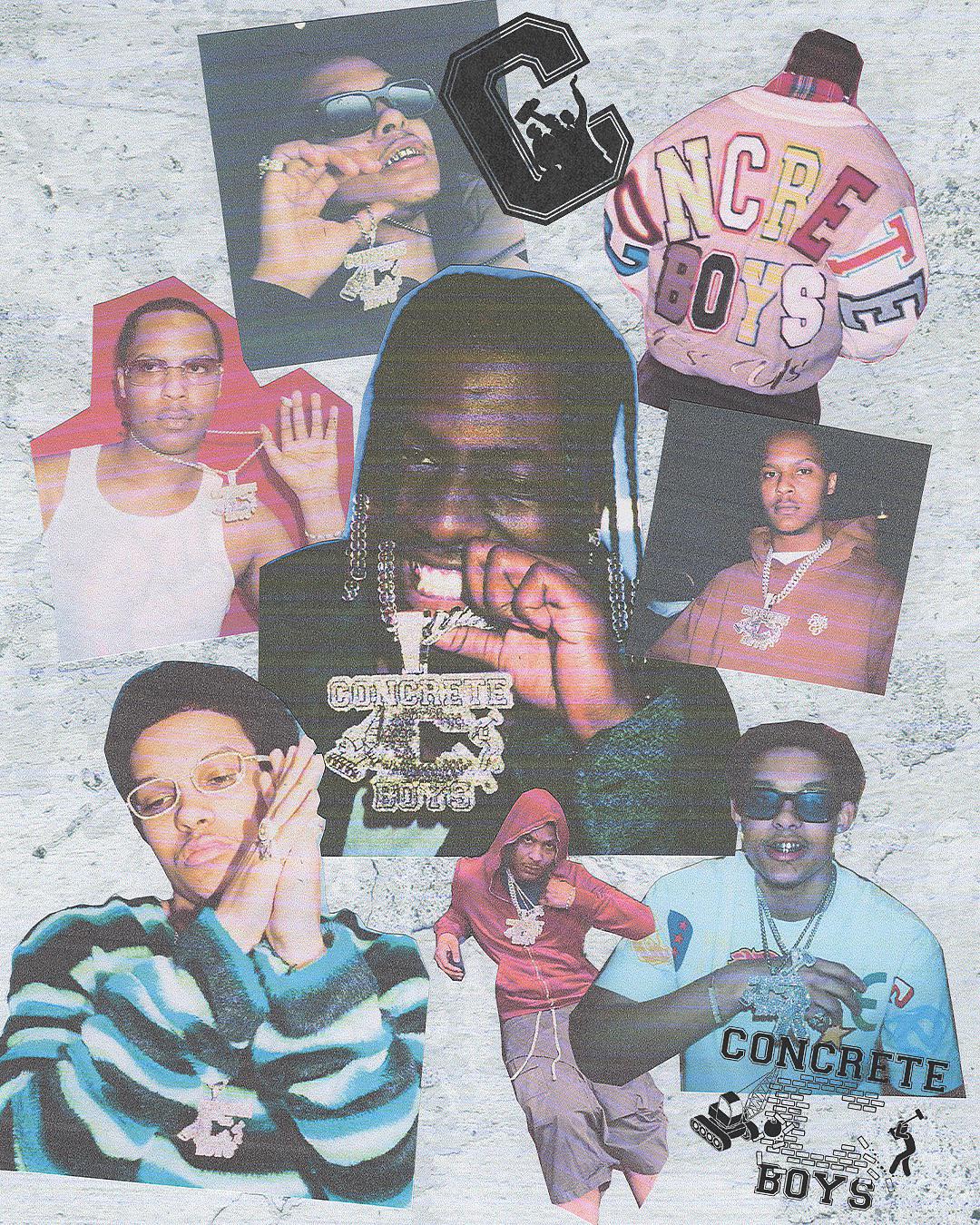Concrete Boys poster I made. IG @designedbylogan