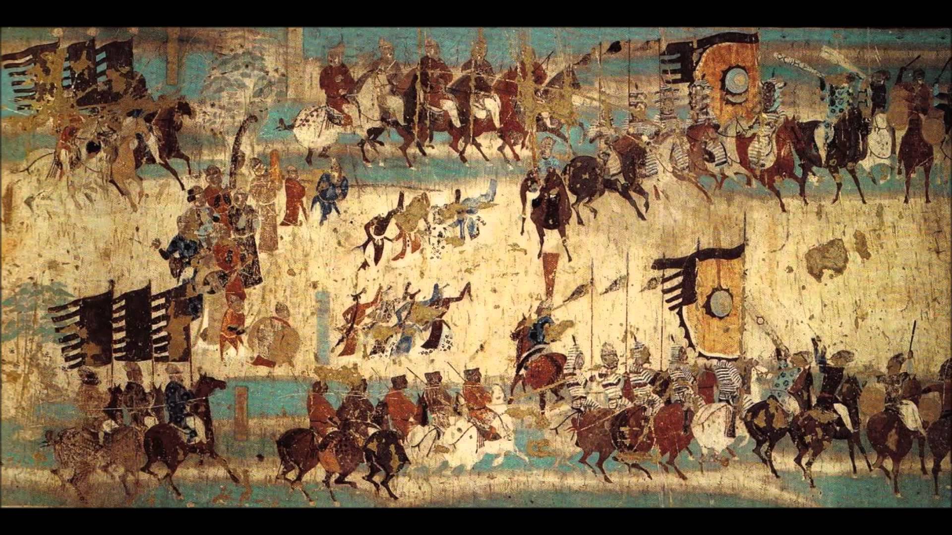 Battle Of Talas 751 CE Between The Arab Abbasid And Chinese Empire