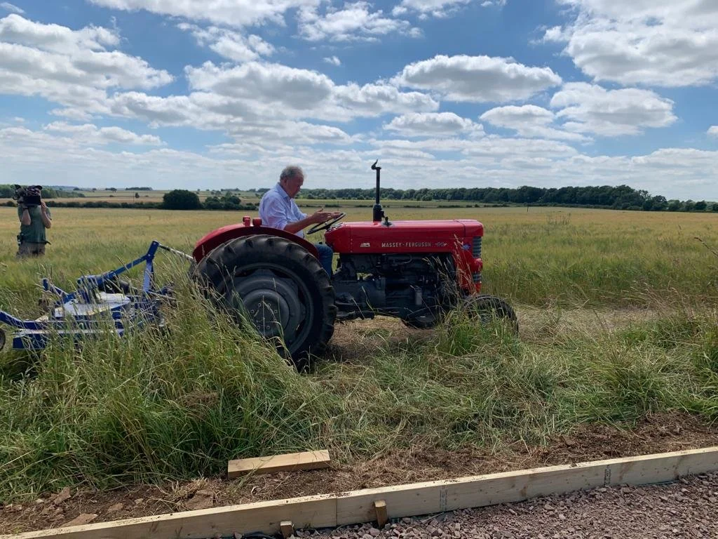 Behind the scenes at Clarkson's Farm